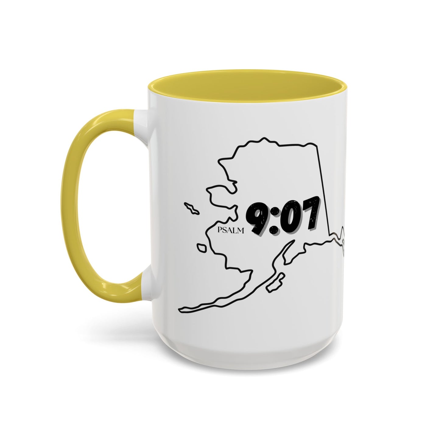 Alaska Area Code Mug, Psalm 9:07