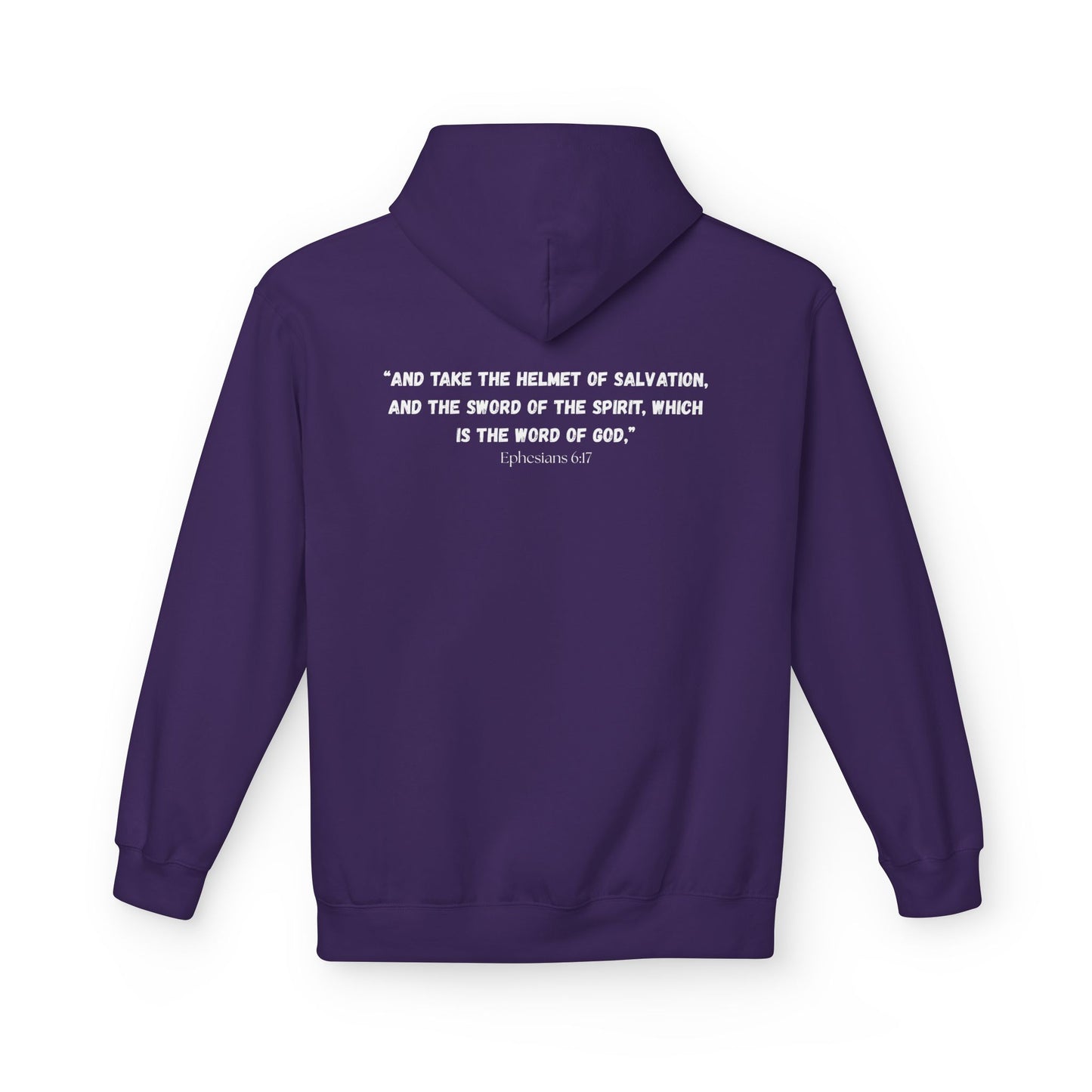 Boston Area Code Hoodie - Fleece Hoodie Ephesians 6:17