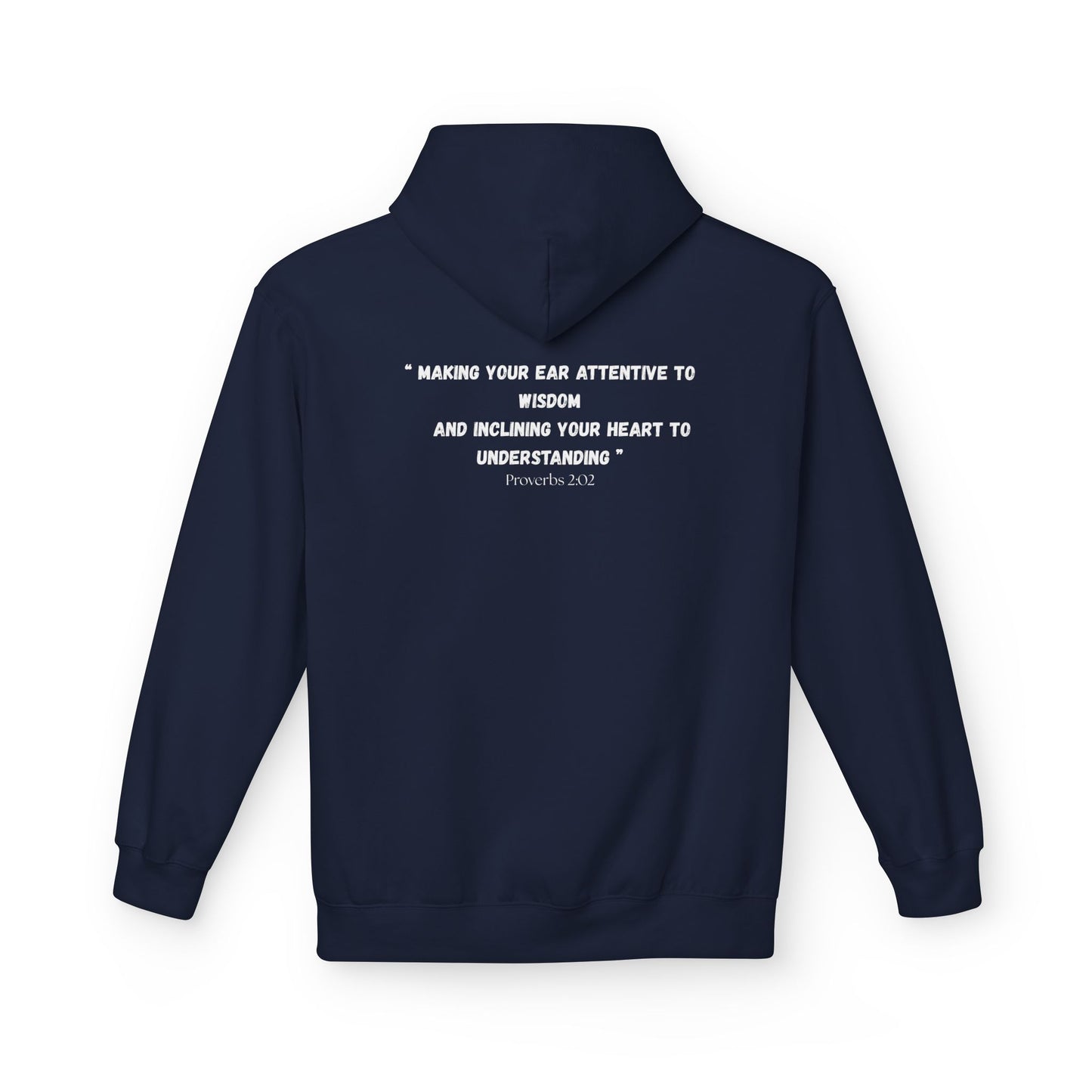 DC Area Code Hoodie - Fleece Hoodie Proverbs 2:02