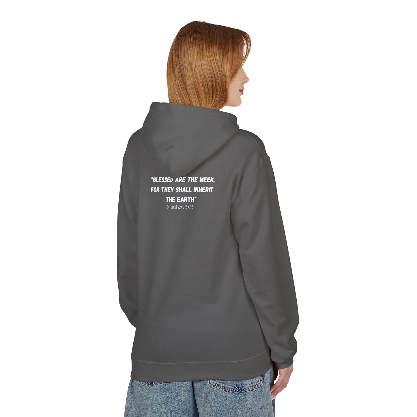 Albuquerque NM Area Code Hoodie - Fleece Hoodie Matthew 5:05