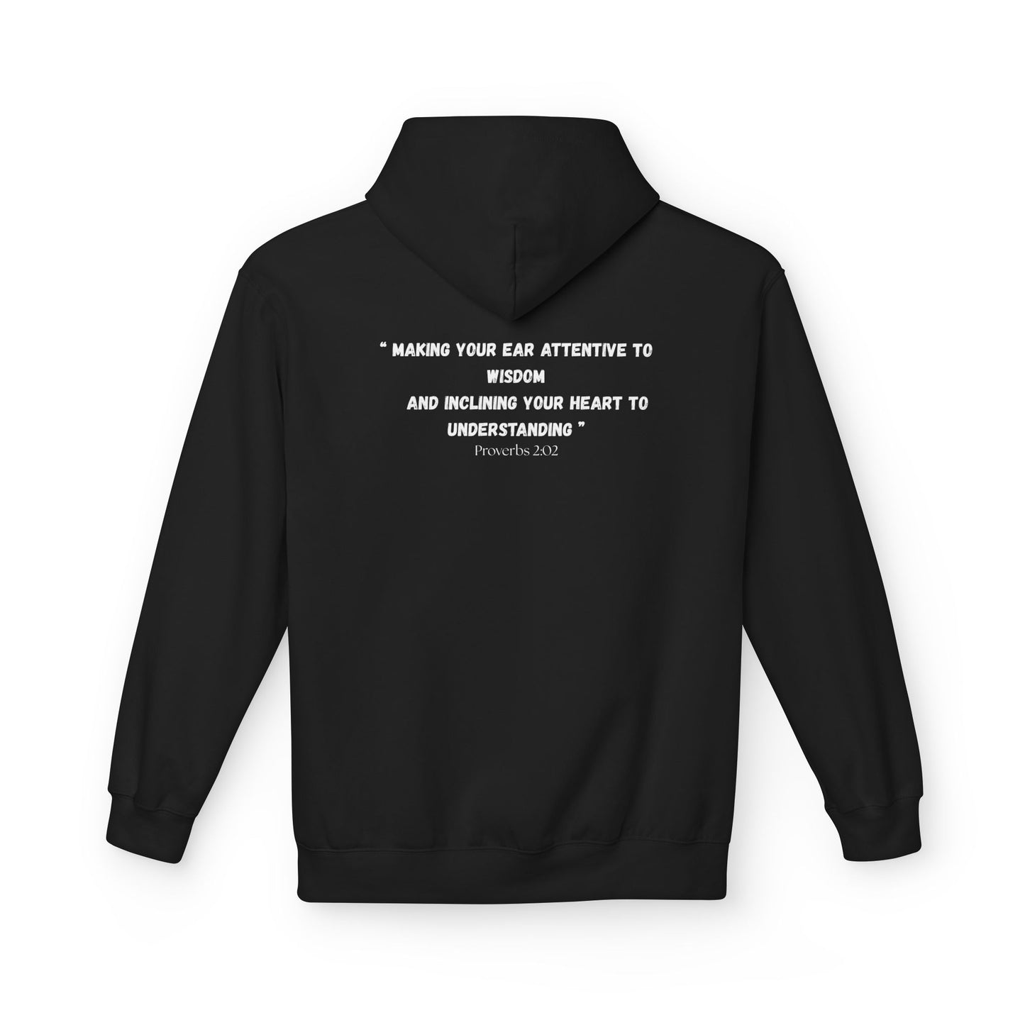 DC Area Code Hoodie - Fleece Hoodie Proverbs 2:02