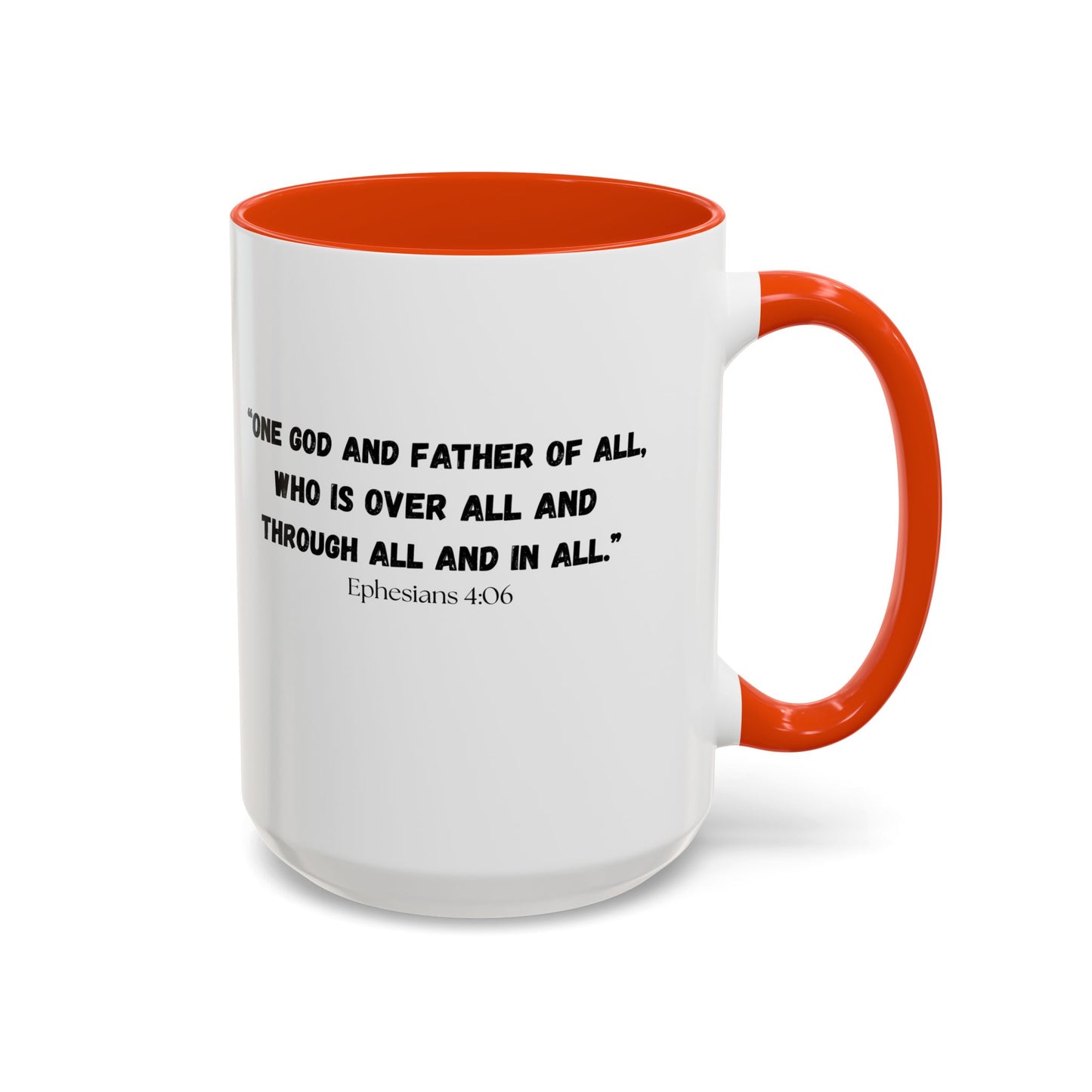 Colorful MT 406 Mug, Ephesians 4:06