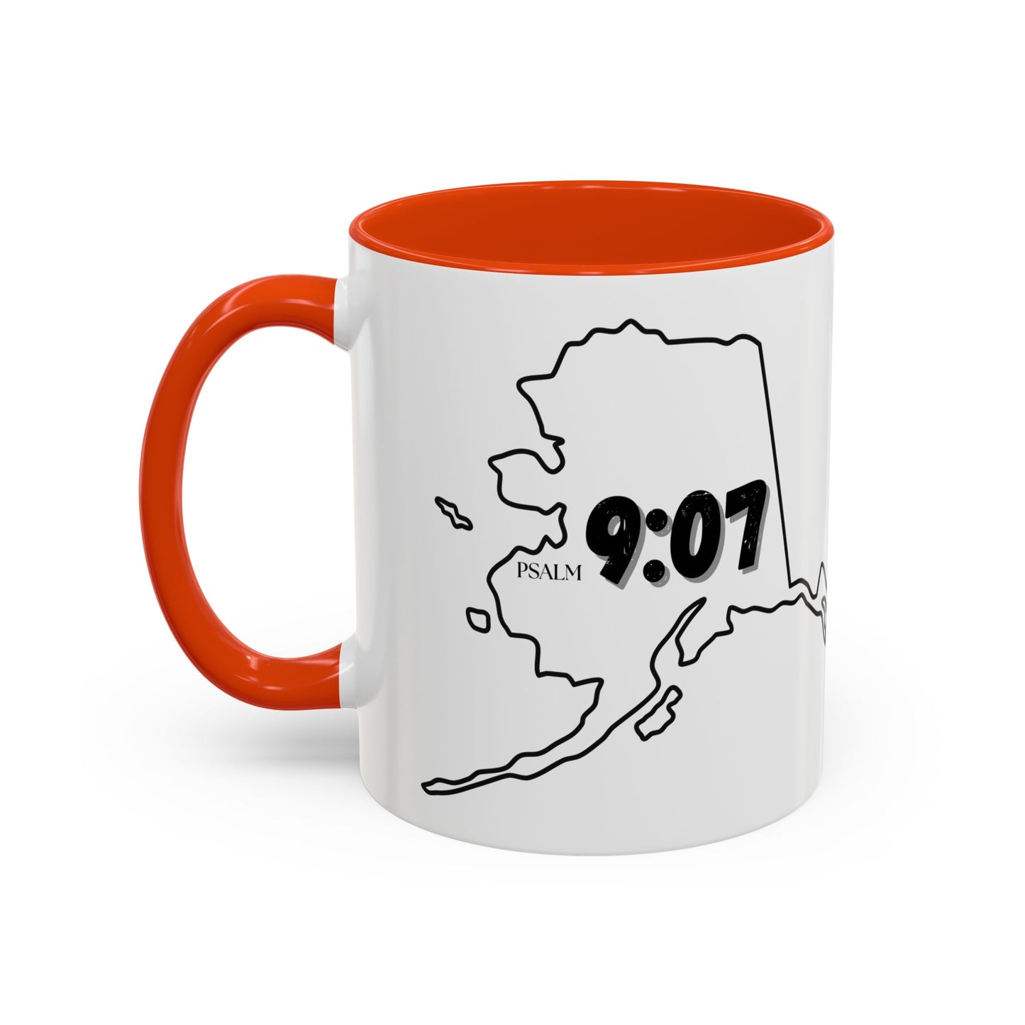 Alaska Area Code Mug, Psalm 9:07