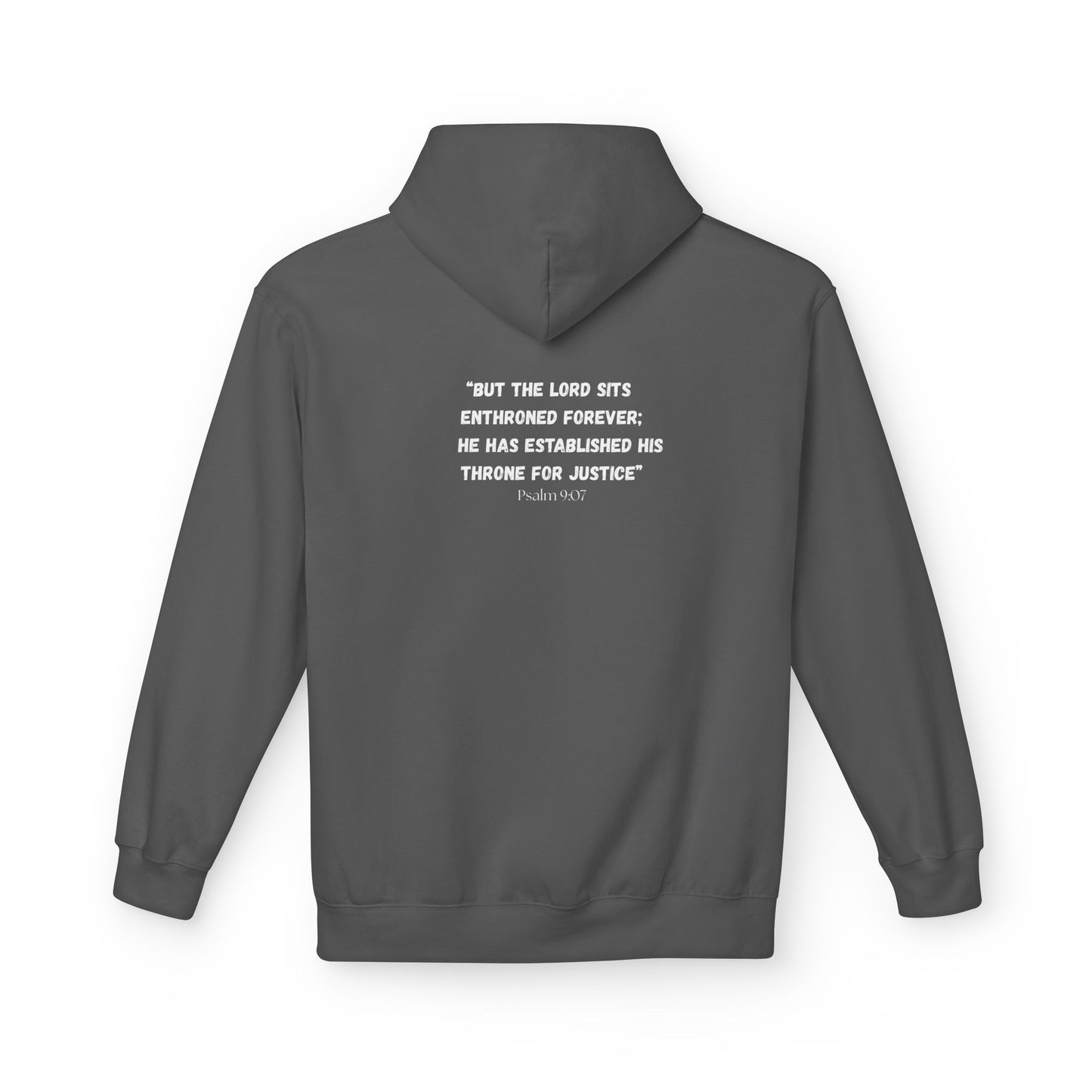Alaska Area Code Hoodie - Fleece Hoodie Psalm 9:07