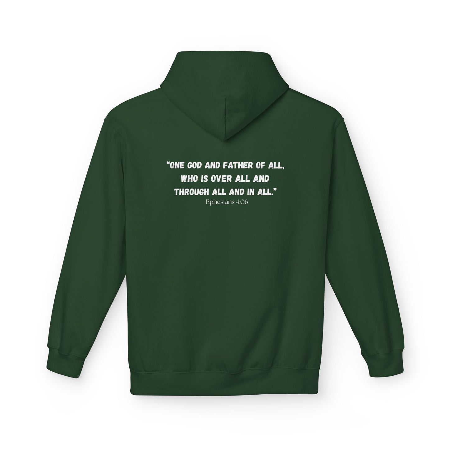 Montana Area Code Hoodie - Fleece Hoodie Ephesians 4:06