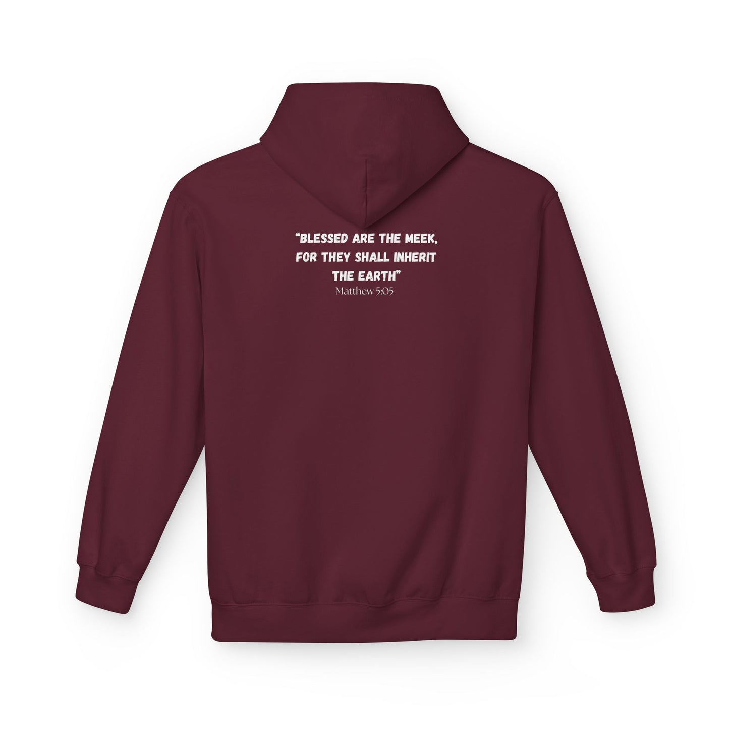 Albuquerque NM Area Code Hoodie - Fleece Hoodie Matthew 5:05