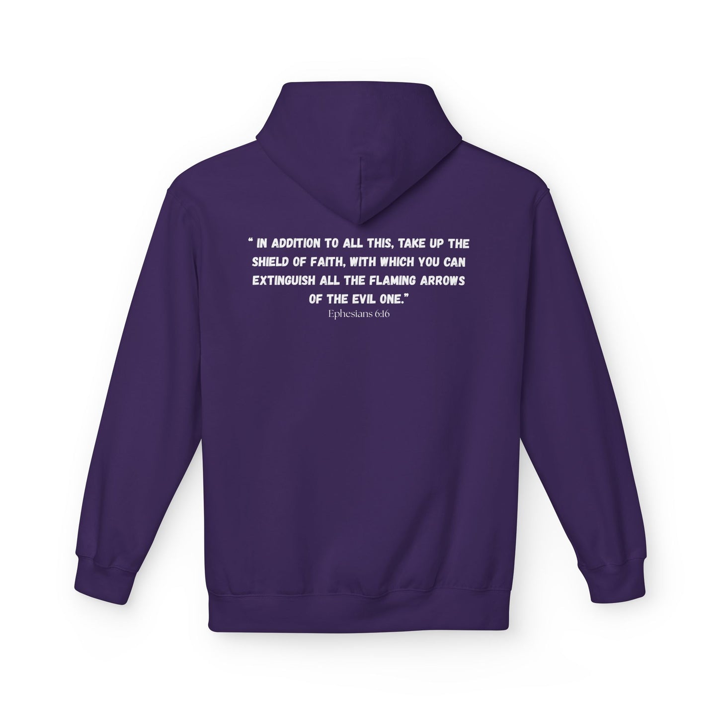 Grand Rapids MI Area Code Hoodie - Fleece Hoodie Ephesians 6:16