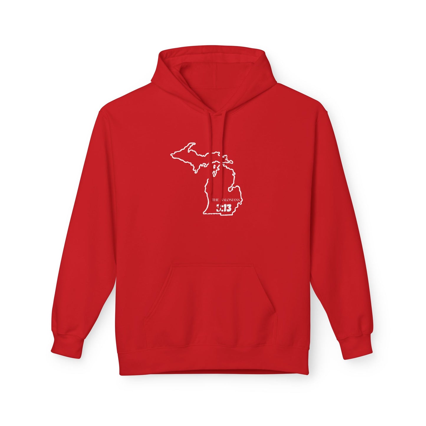 Detroit MI Area Code Hoodie - Fleece Hoodie 2 Thessalonians 3:13