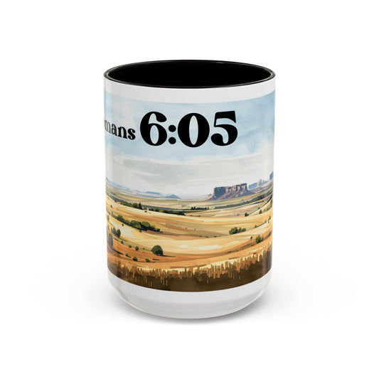 South Dakota Area Code Mug, Romans 6:05