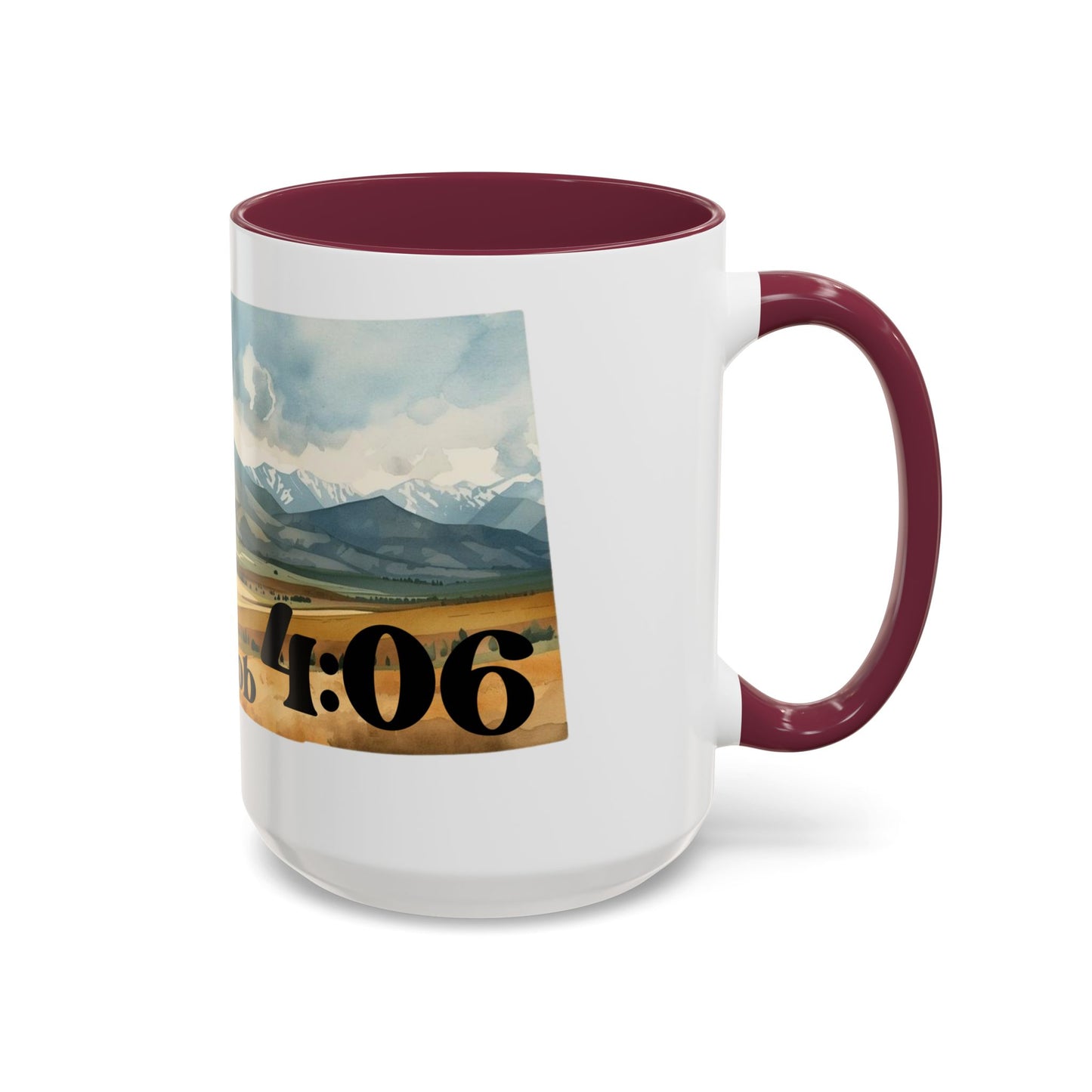 Montana 406 Mug, Job 4:06