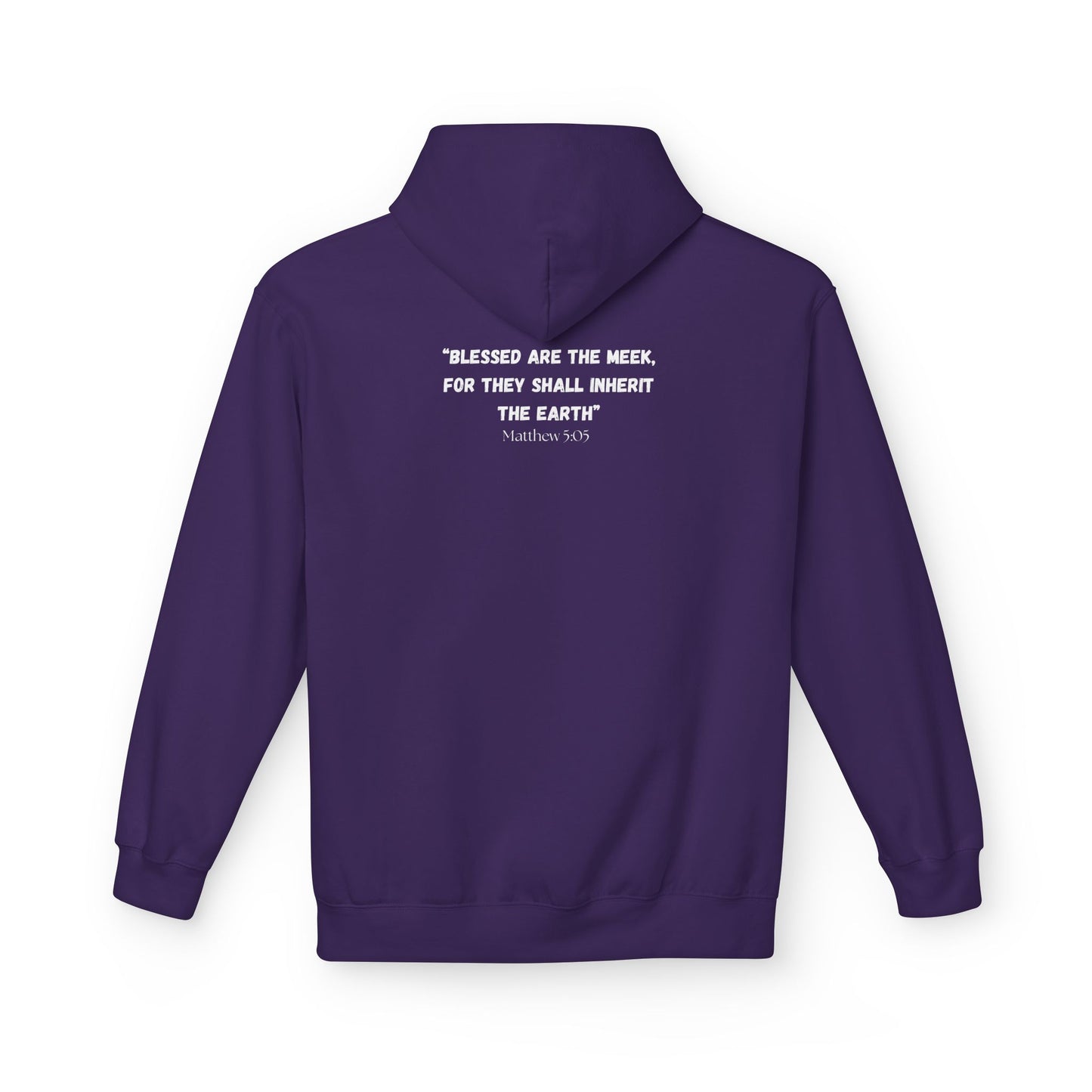 Albuquerque NM Area Code Hoodie - Fleece Hoodie Matthew 5:05