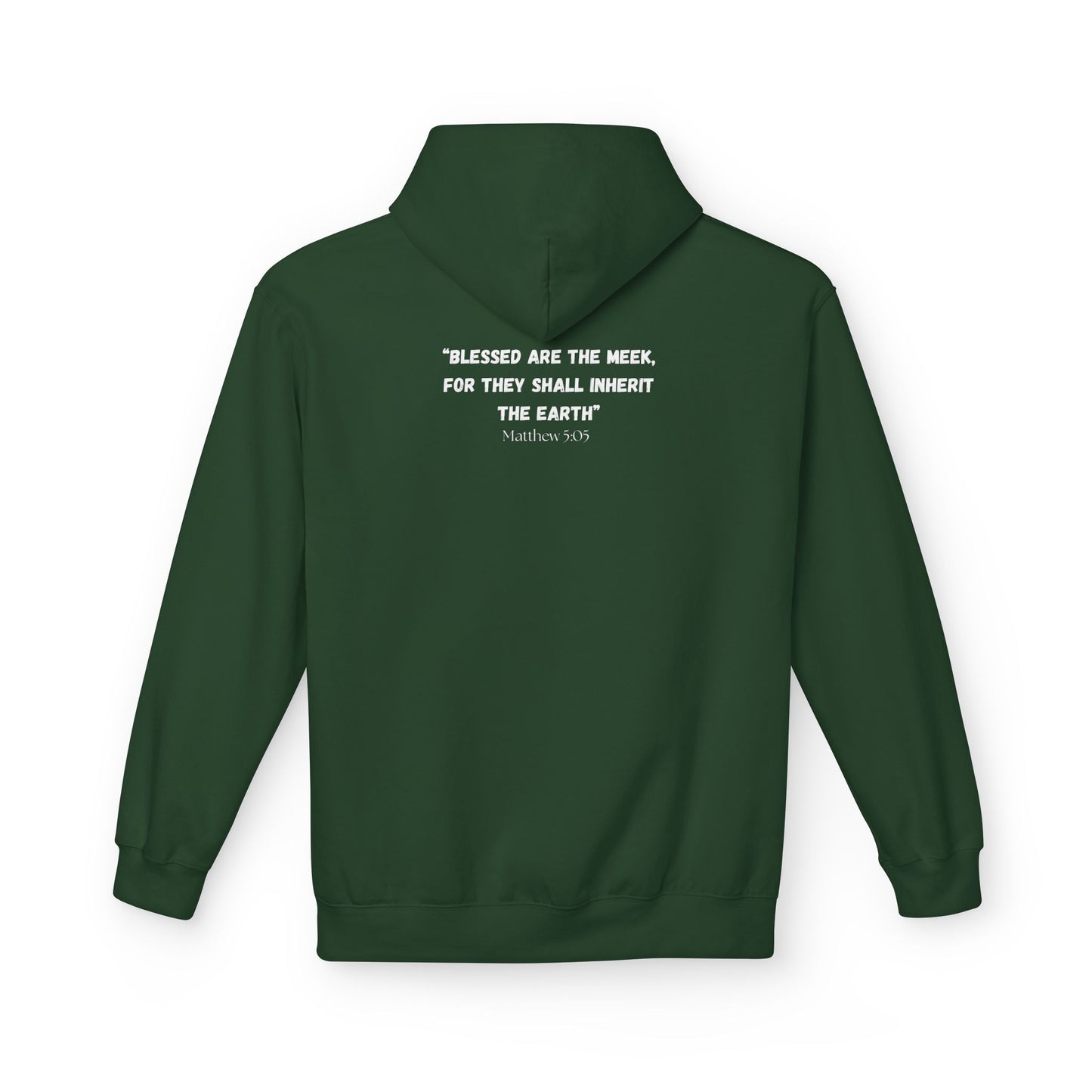 Albuquerque NM Area Code Hoodie - Fleece Hoodie Matthew 5:05