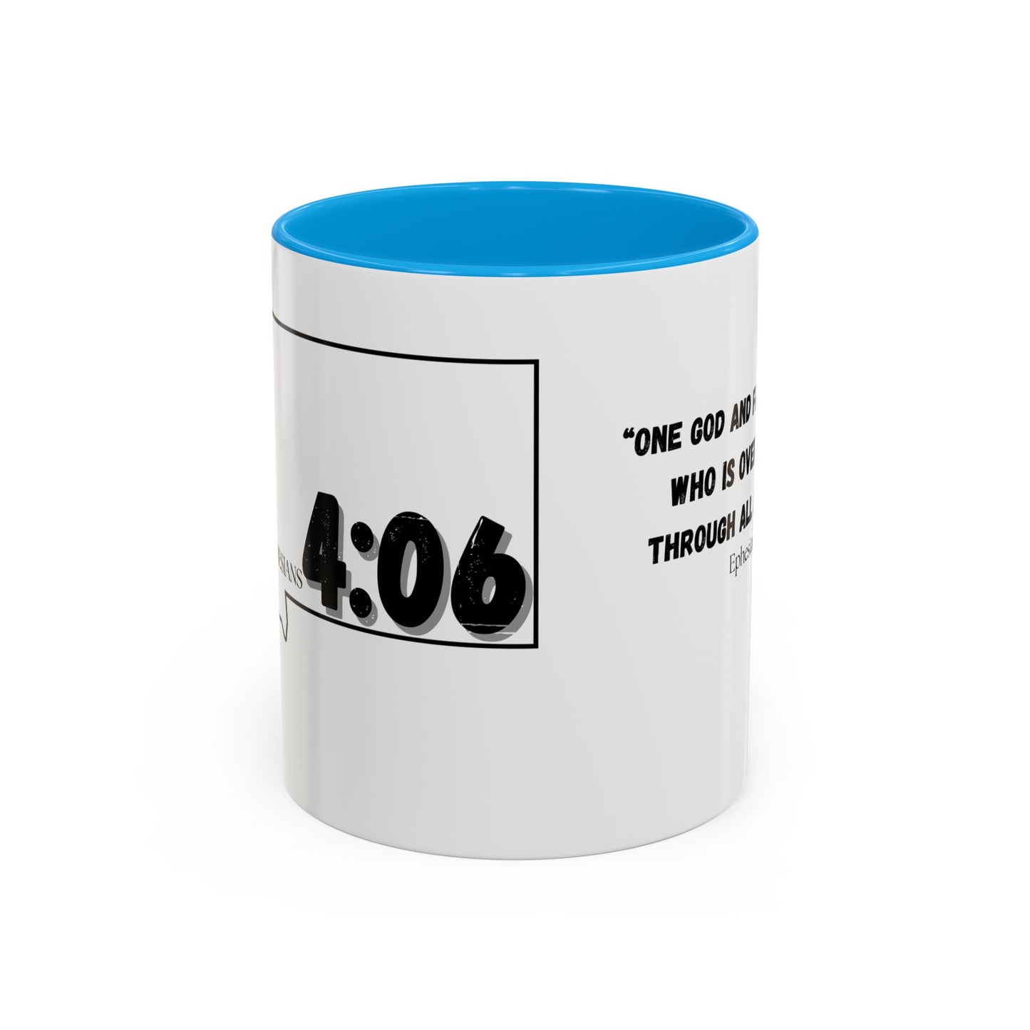 Colorful MT 406 Mug, Ephesians 4:06