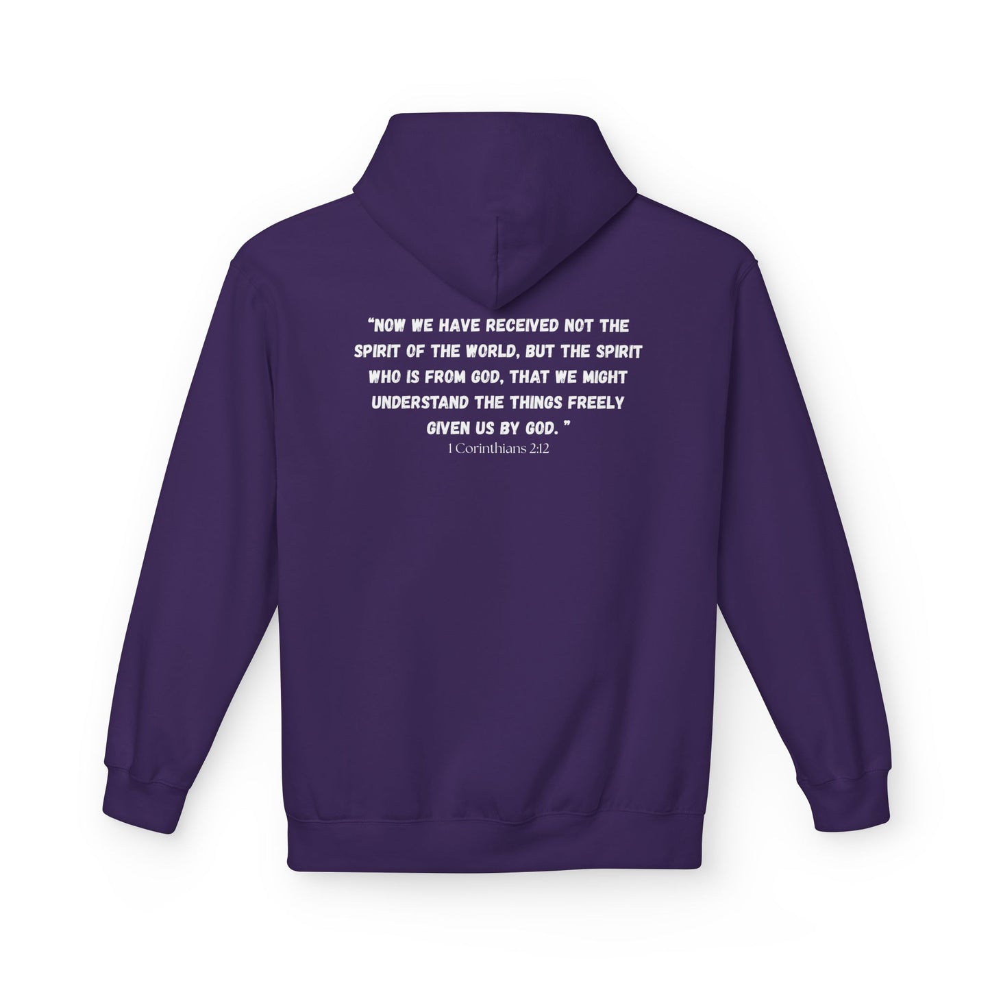New York City Area Code Hoodie - Fleece Hoodie 1 Corinthians 2:12