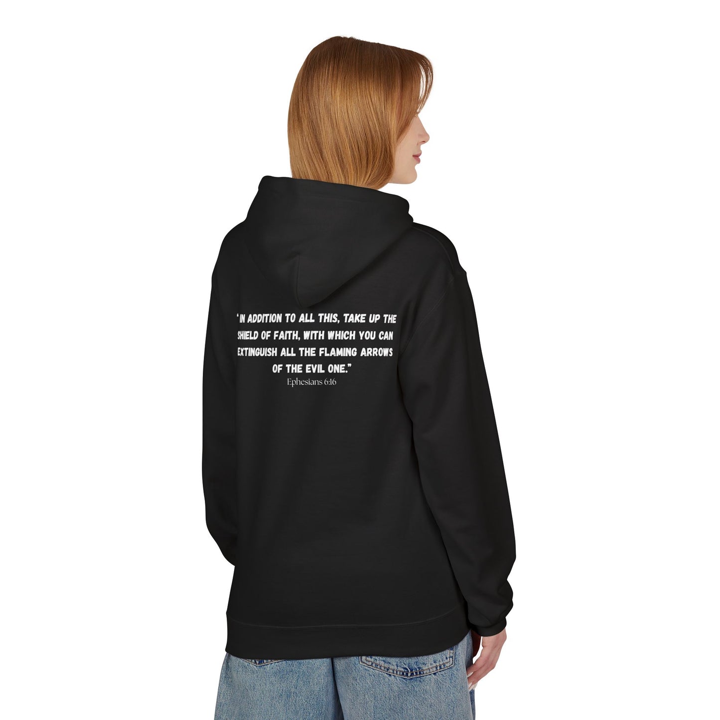 Grand Rapids MI Area Code Hoodie - Fleece Hoodie Ephesians 6:16