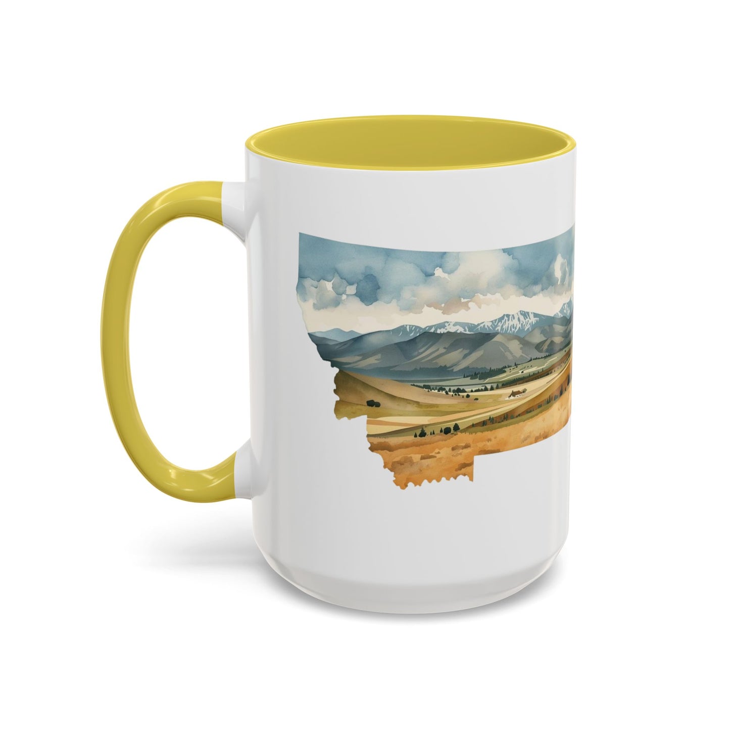 Montana Has My Heart Mug — Colorful Ceramic Coffee Cup (11oz, 15oz)