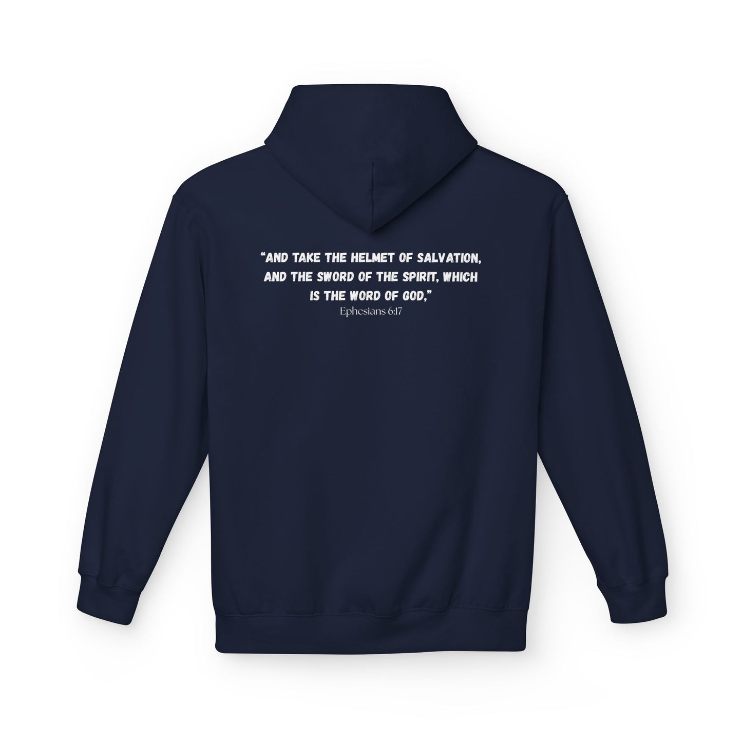 Boston Area Code Hoodie - Fleece Hoodie Ephesians 6:17