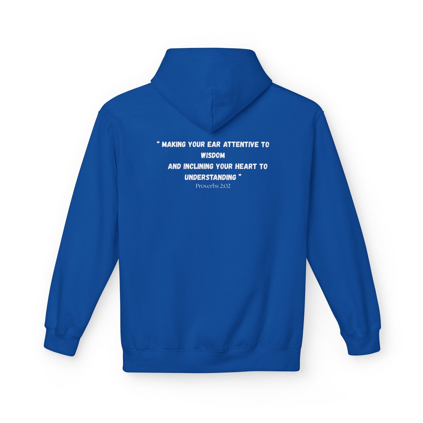 DC Area Code Hoodie - Fleece Hoodie Proverbs 2:02