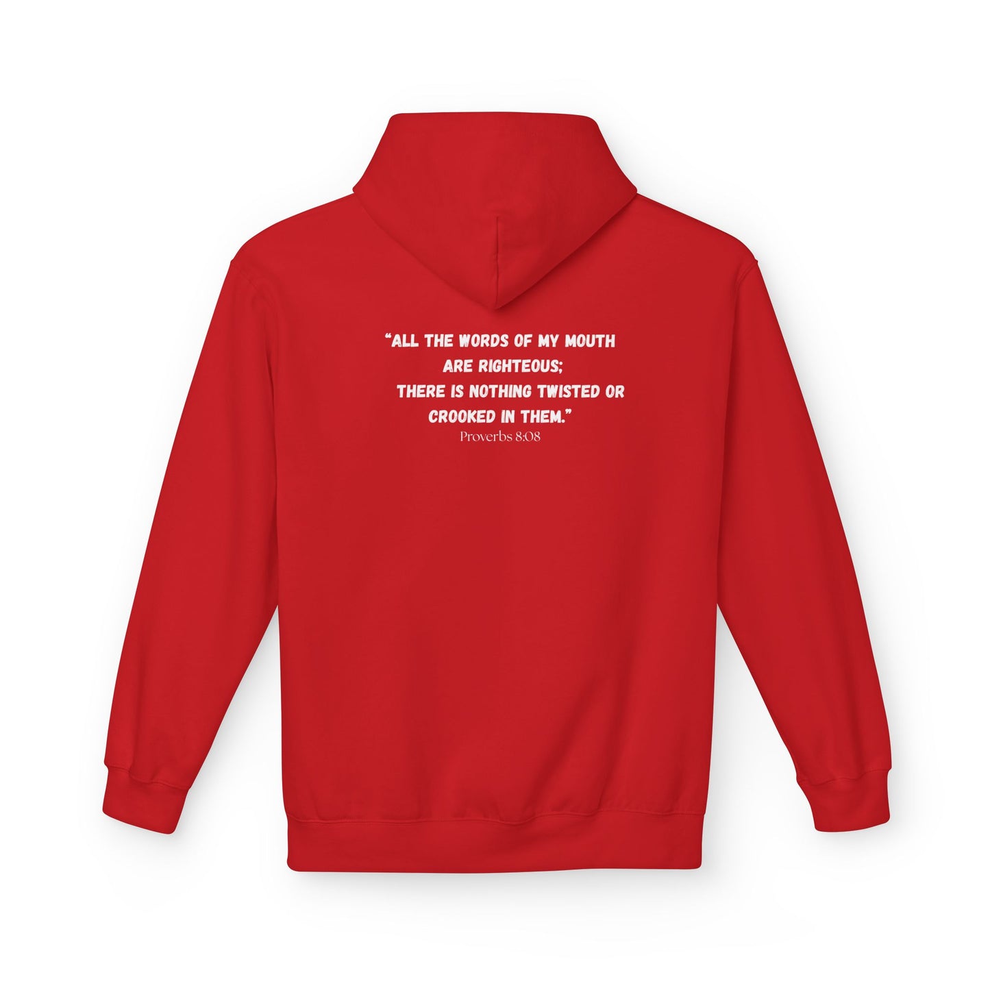 Hawaii Area Code Hoodie - Fleece Hoodie Proverbs 8:08