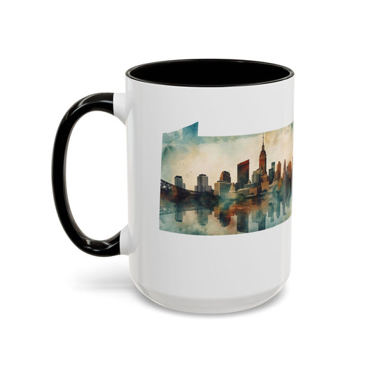 Philadelphia Has My Heart Mug — Colorful Ceramic Coffee Cup (11oz, 15oz)