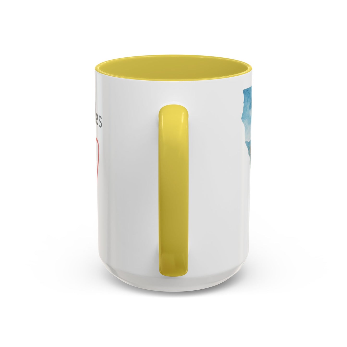 LA Has My Heart Mug — Colorful Ceramic Coffee Cup (11oz, 15oz)