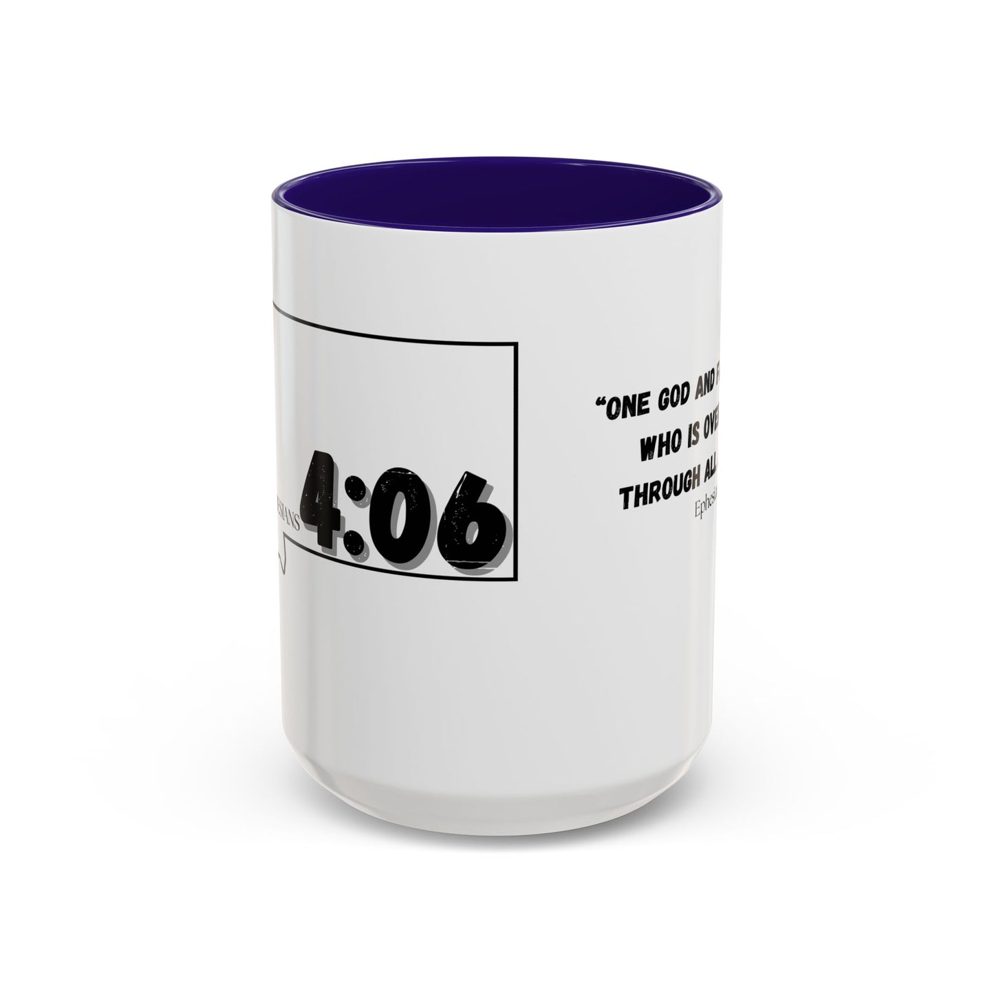 Colorful MT 406 Mug, Ephesians 4:06