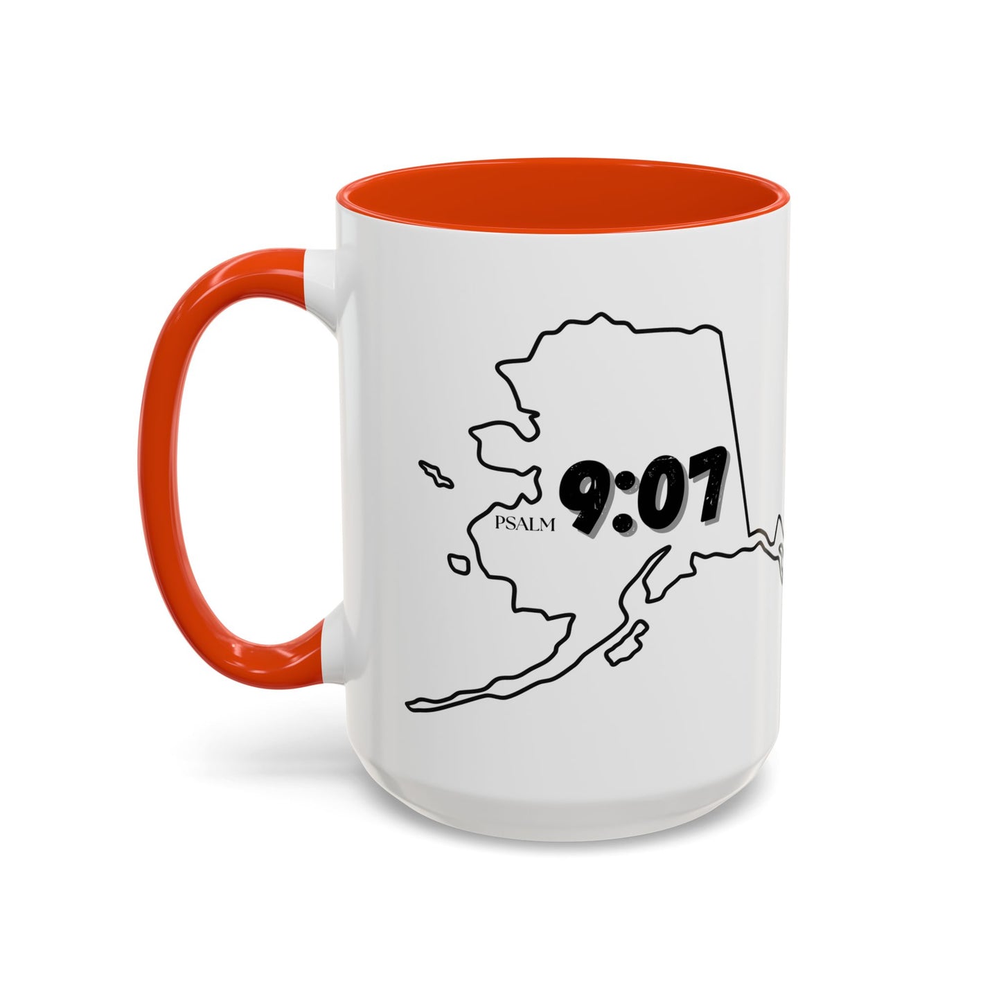 Alaska Area Code Mug, Psalm 9:07