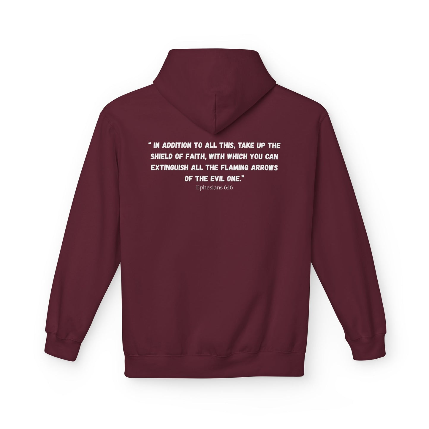 Grand Rapids MI Area Code Hoodie - Fleece Hoodie Ephesians 6:16