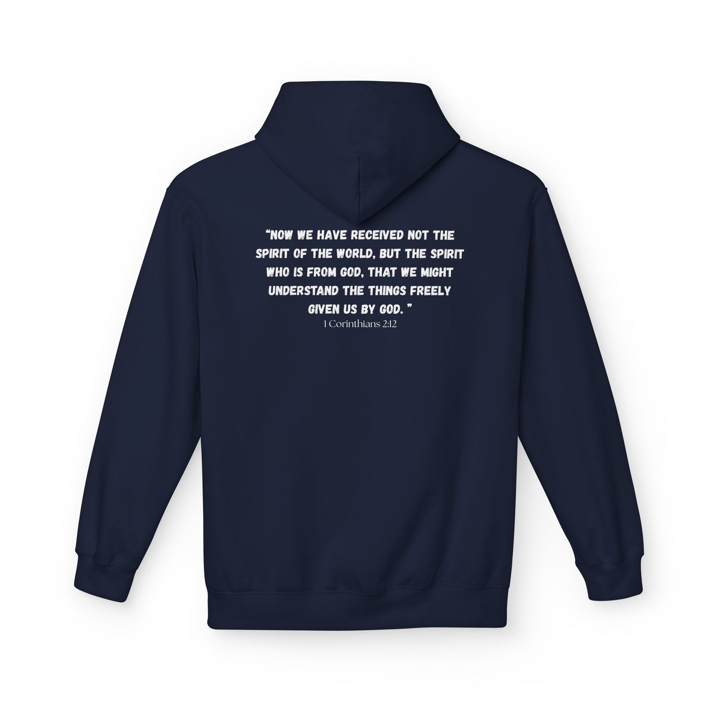 New York City Area Code Hoodie - Fleece Hoodie 1 Corinthians 2:12