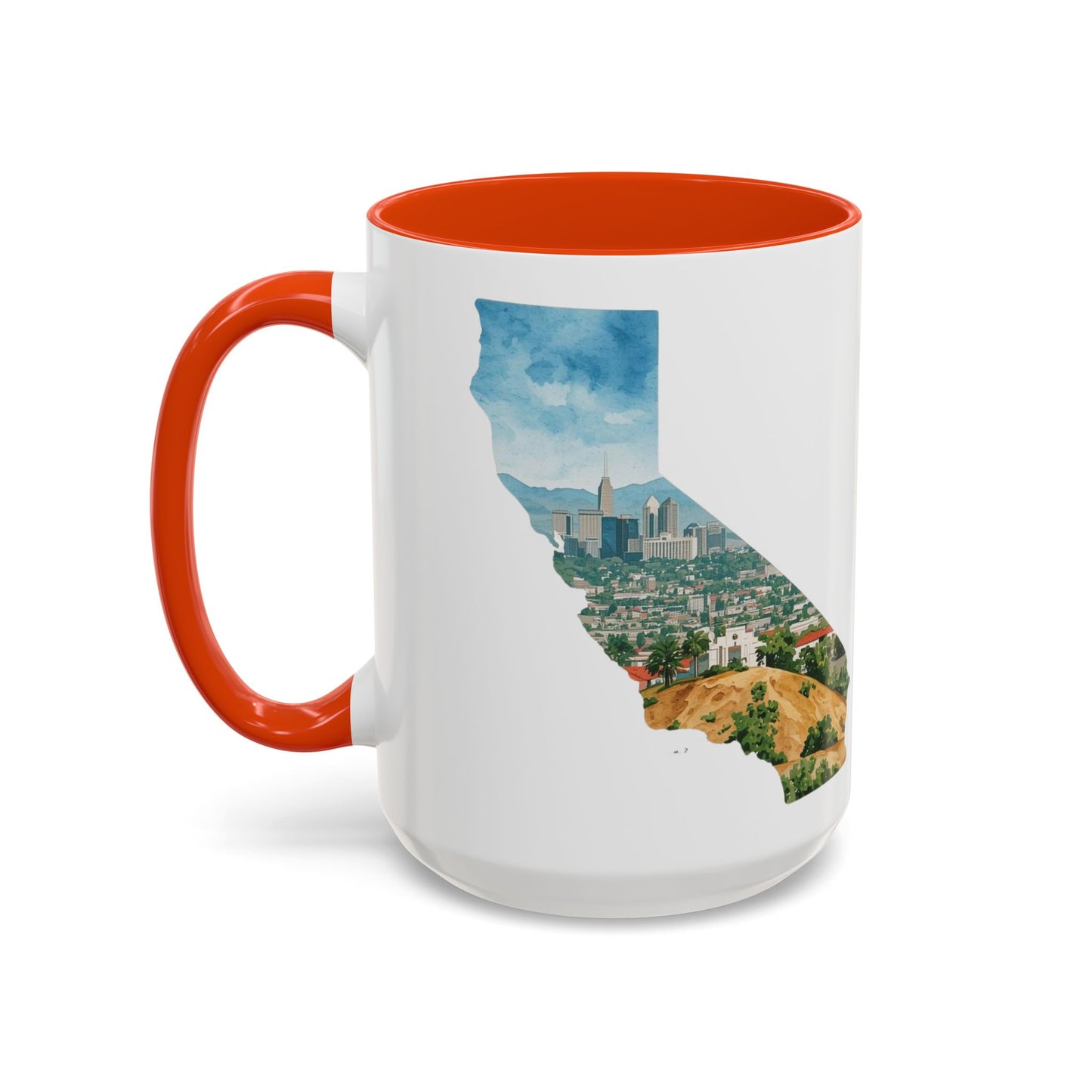 LA Has My Heart Mug — Colorful Ceramic Coffee Cup (11oz, 15oz)