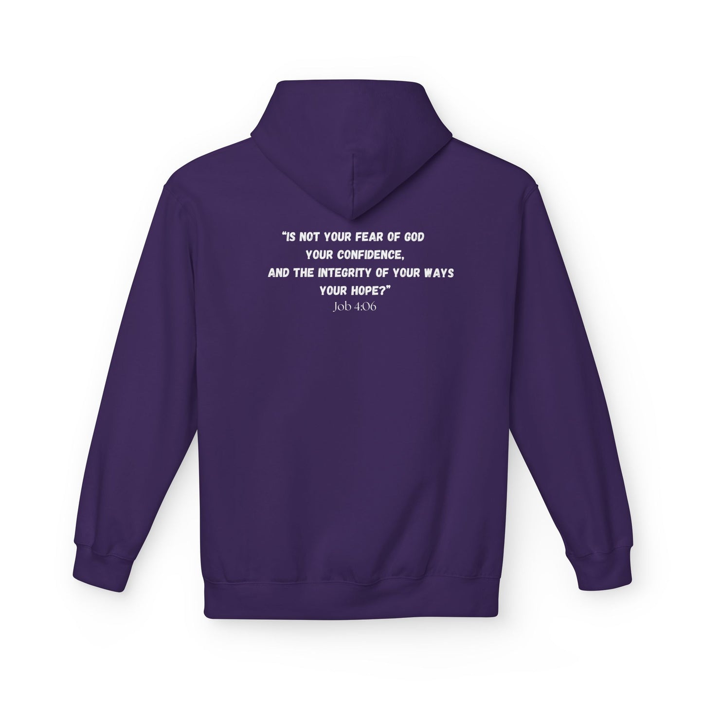 Montana Area Code Hoodie - Fleece Hoodie Job 4:06