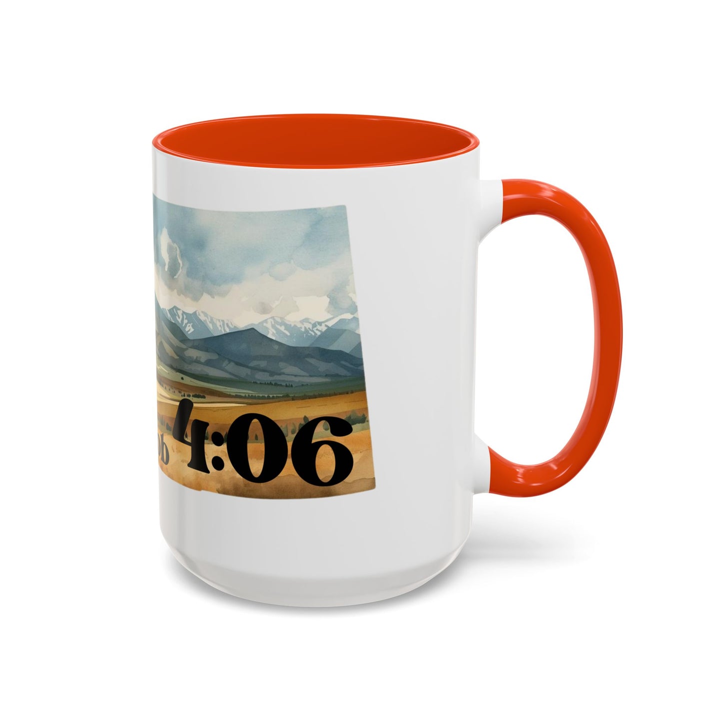 Montana 406 Mug, Job 4:06