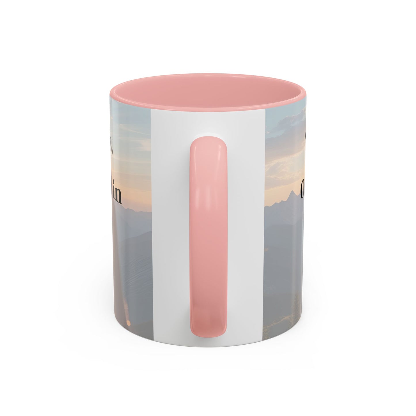 Mug - Mornings with God, Psalm 123:1 - Christian Inspirational Coffee Cup