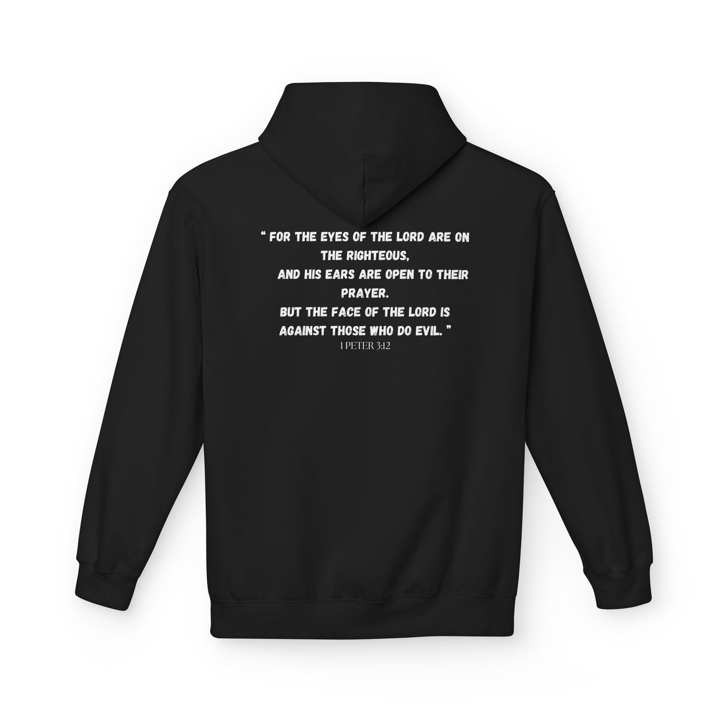 Chicago Area Code Hoodie - Fleece Hoodie 1 Peter 3:12