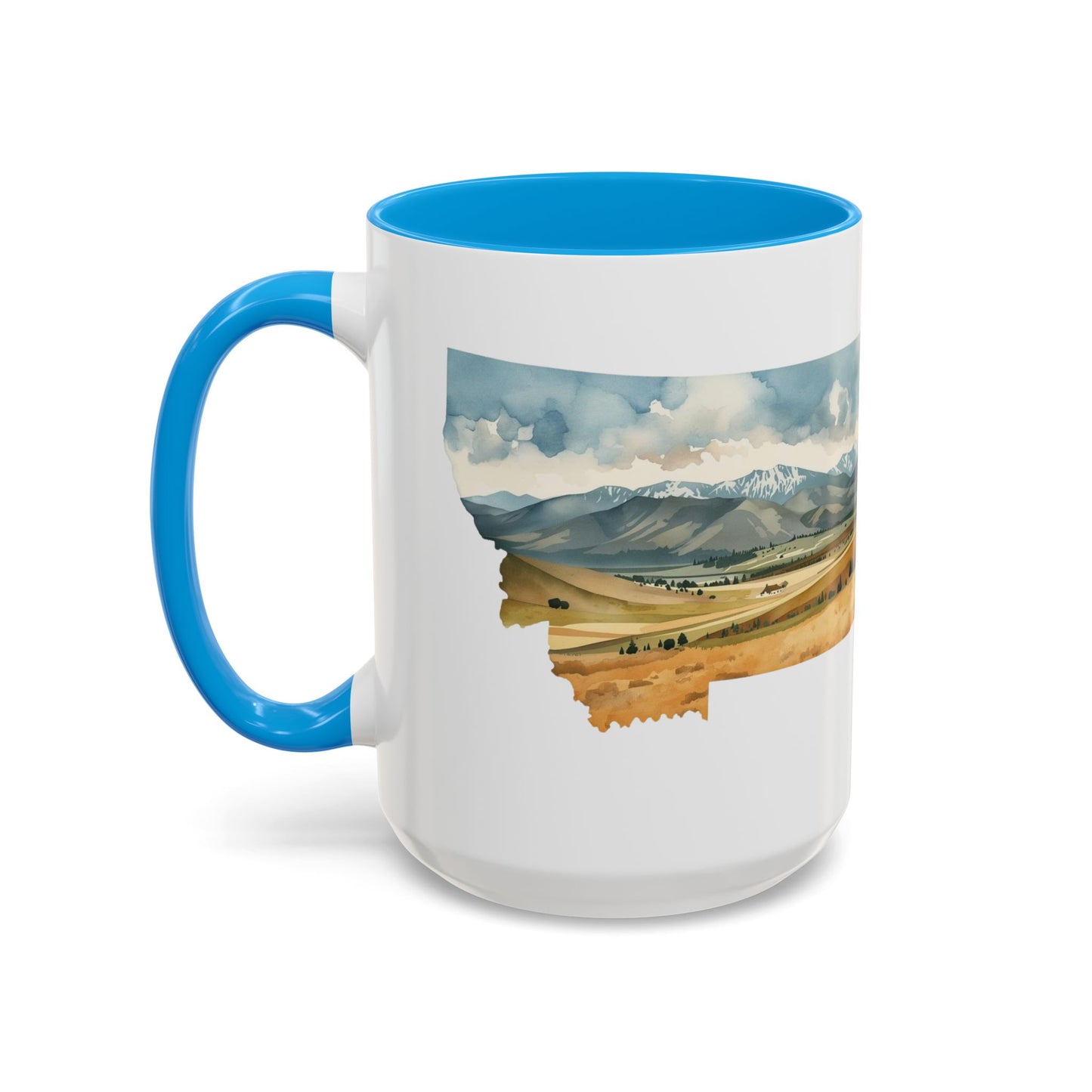 Montana Has My Heart Mug — Colorful Ceramic Coffee Cup (11oz, 15oz)
