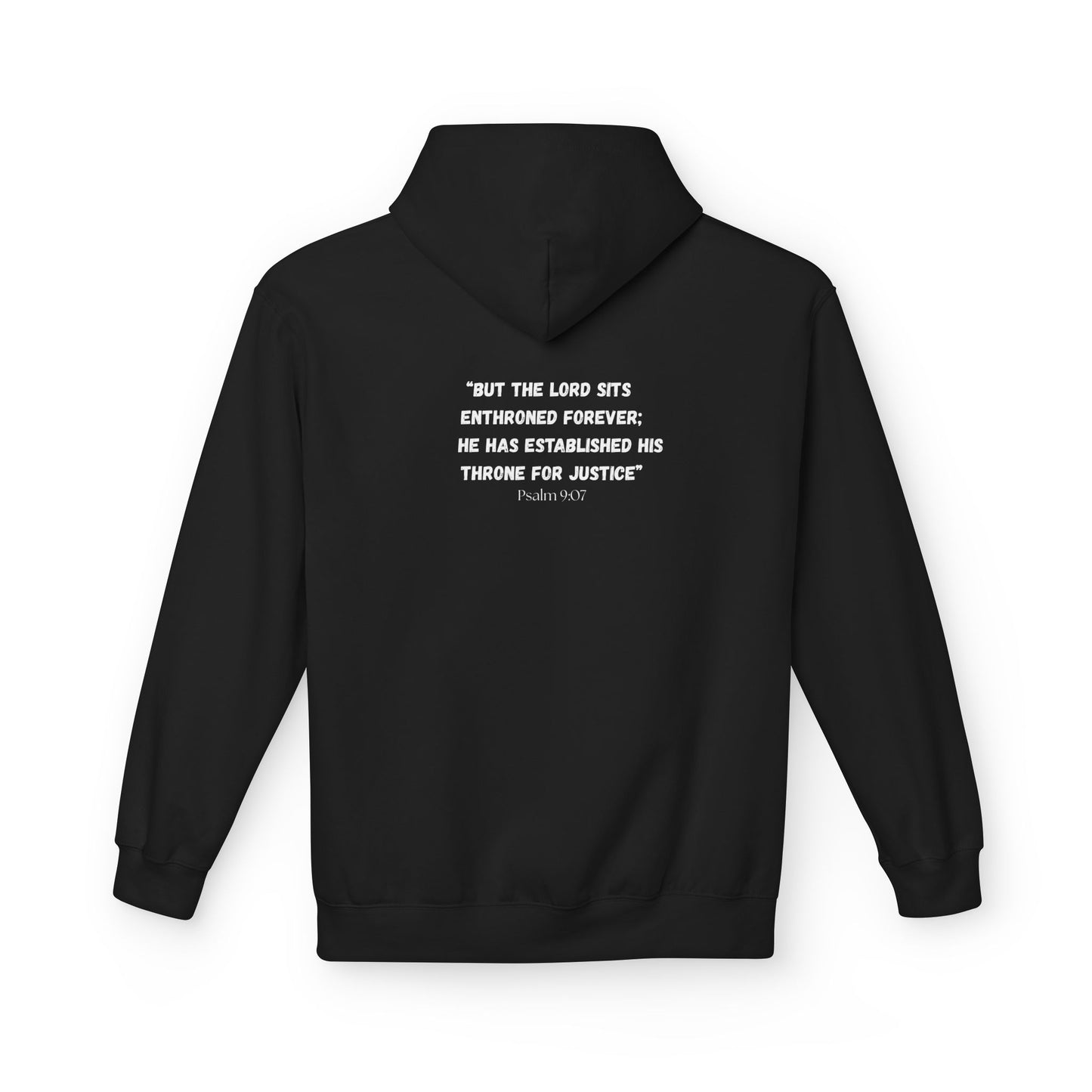 Alaska Area Code Hoodie - Fleece Hoodie Psalm 9:07