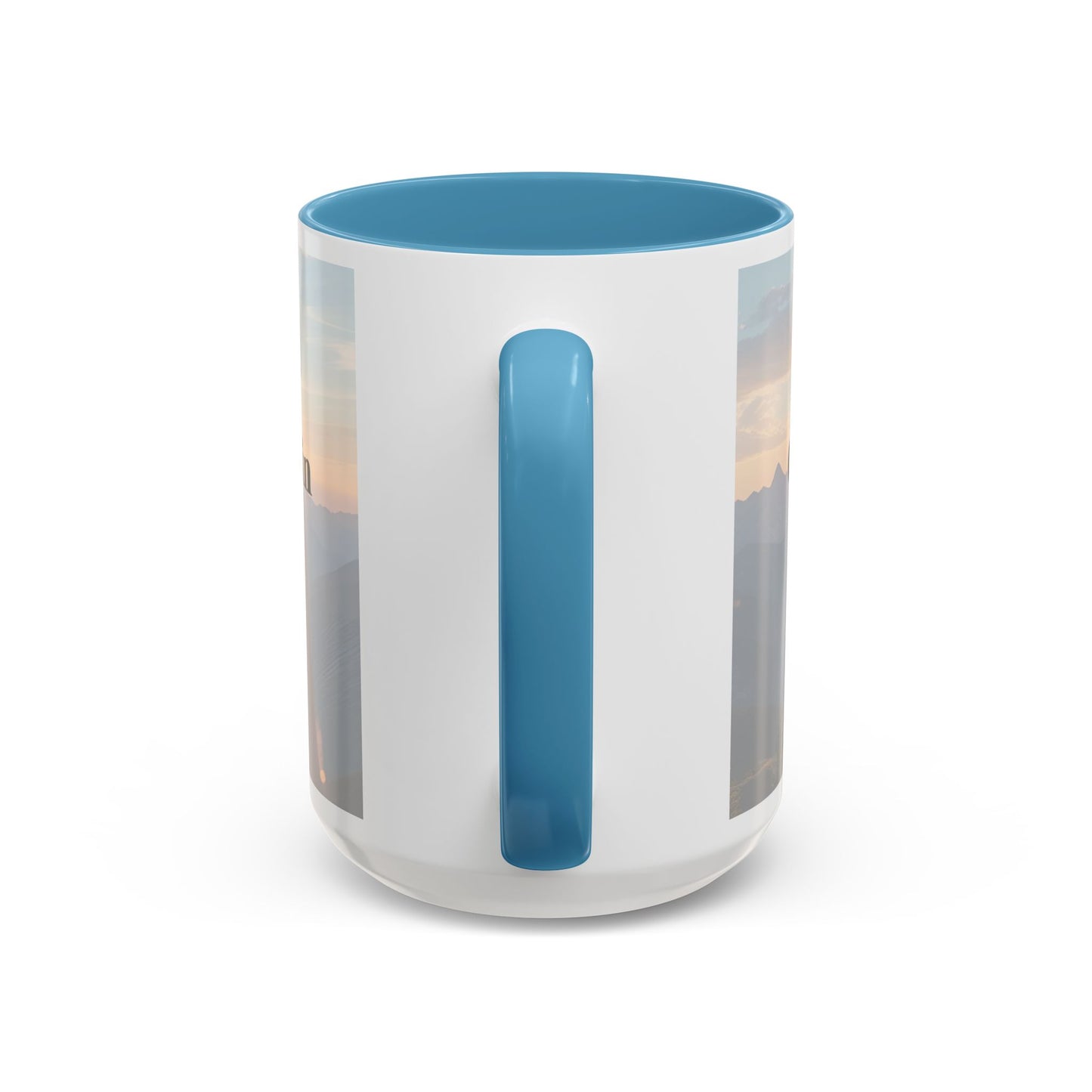 Mug - Mornings with God, Psalm 123:1 - Christian Inspirational Coffee Cup