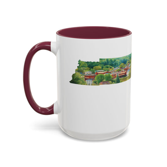 Blountville TN Has My Heart Mug — Colorful Ceramic Coffee Cup (11oz, 15oz)