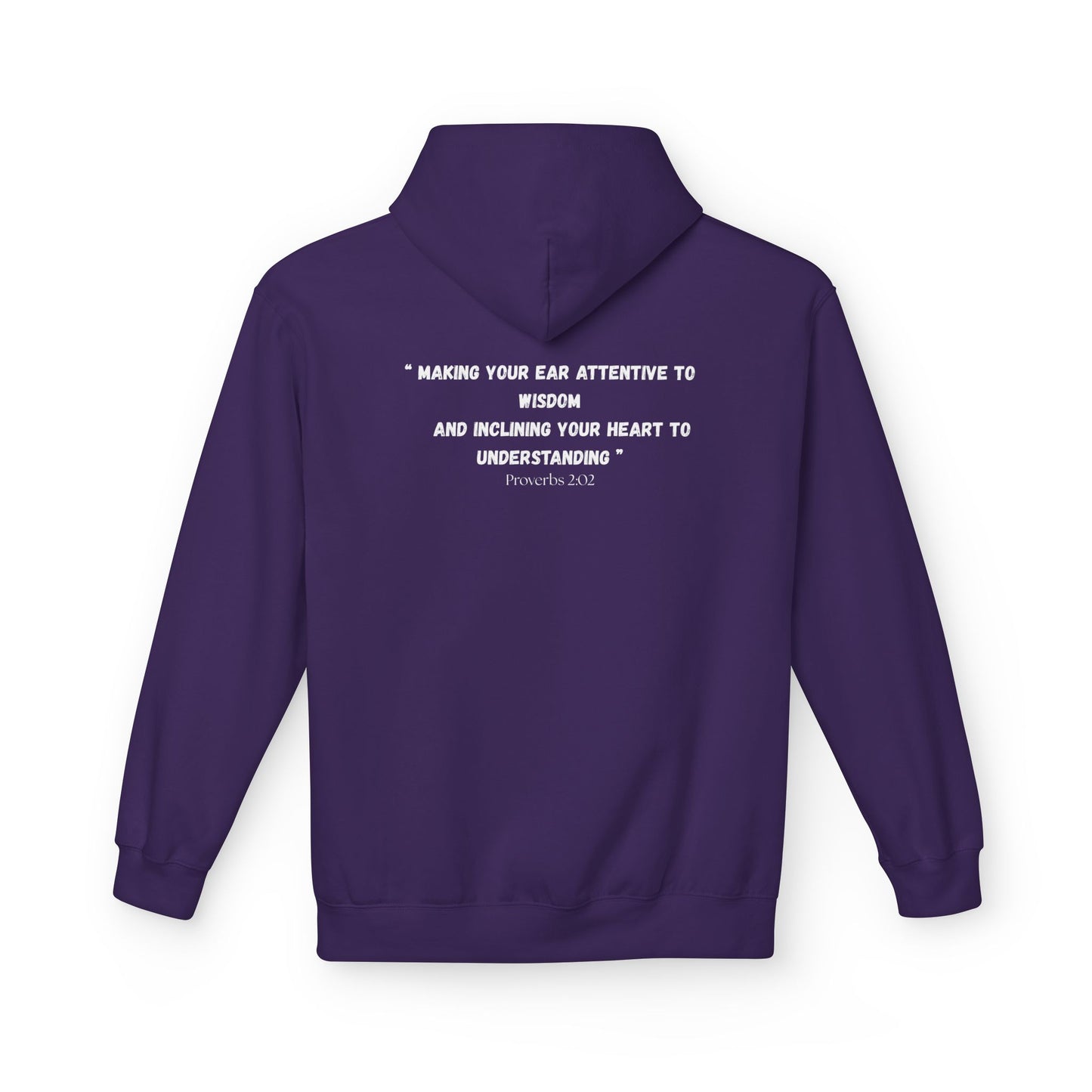 DC Area Code Hoodie - Fleece Hoodie Proverbs 2:02