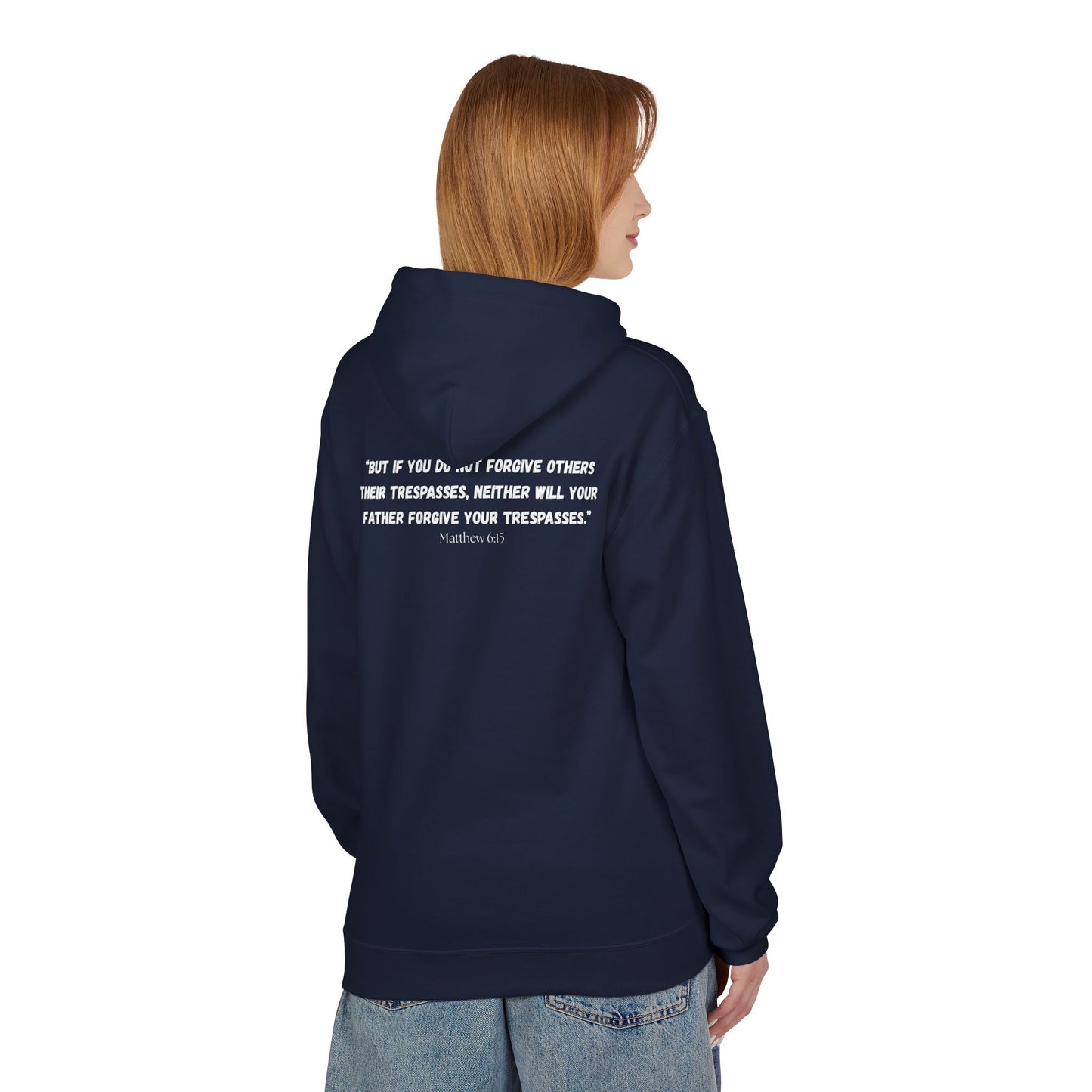Nashville TN Area Code Hoodie - Fleece Hoodie Matthew 6:15