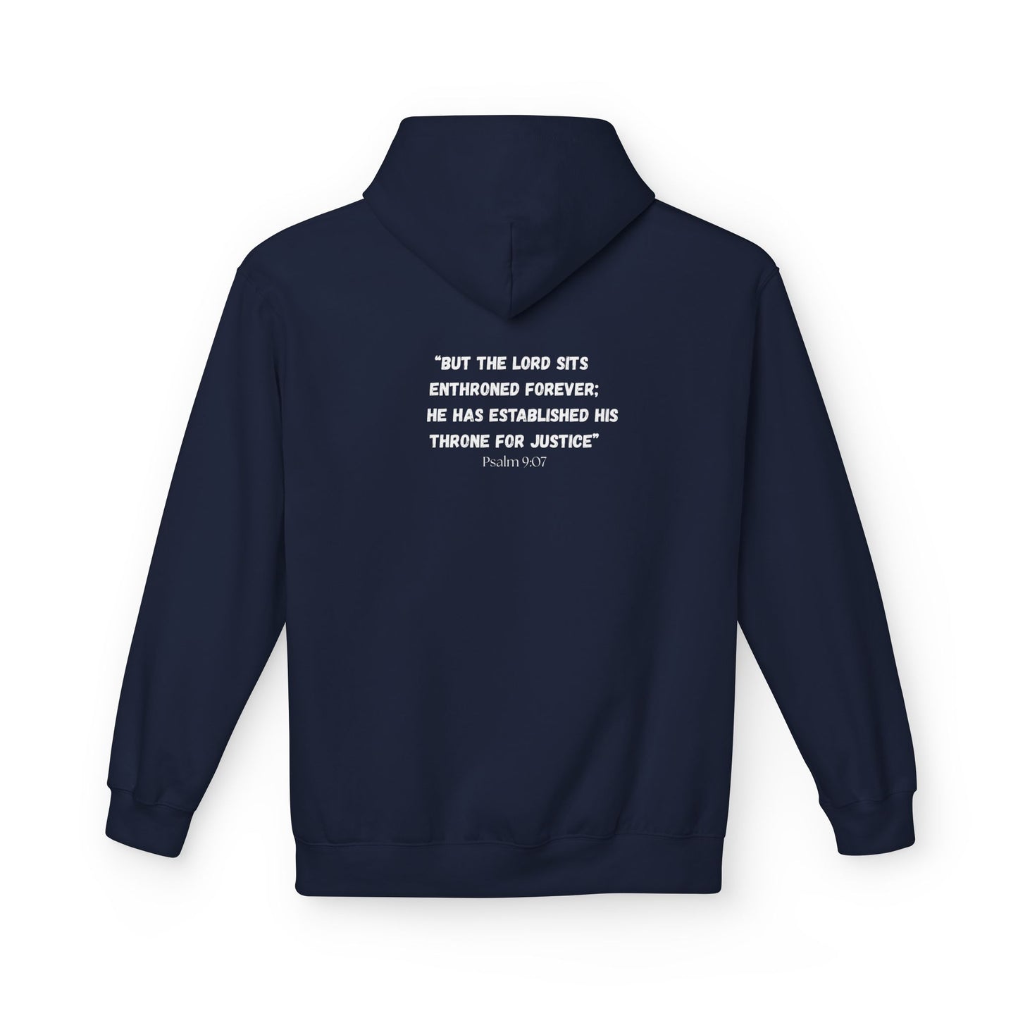 Alaska Area Code Hoodie - Fleece Hoodie Psalm 9:07