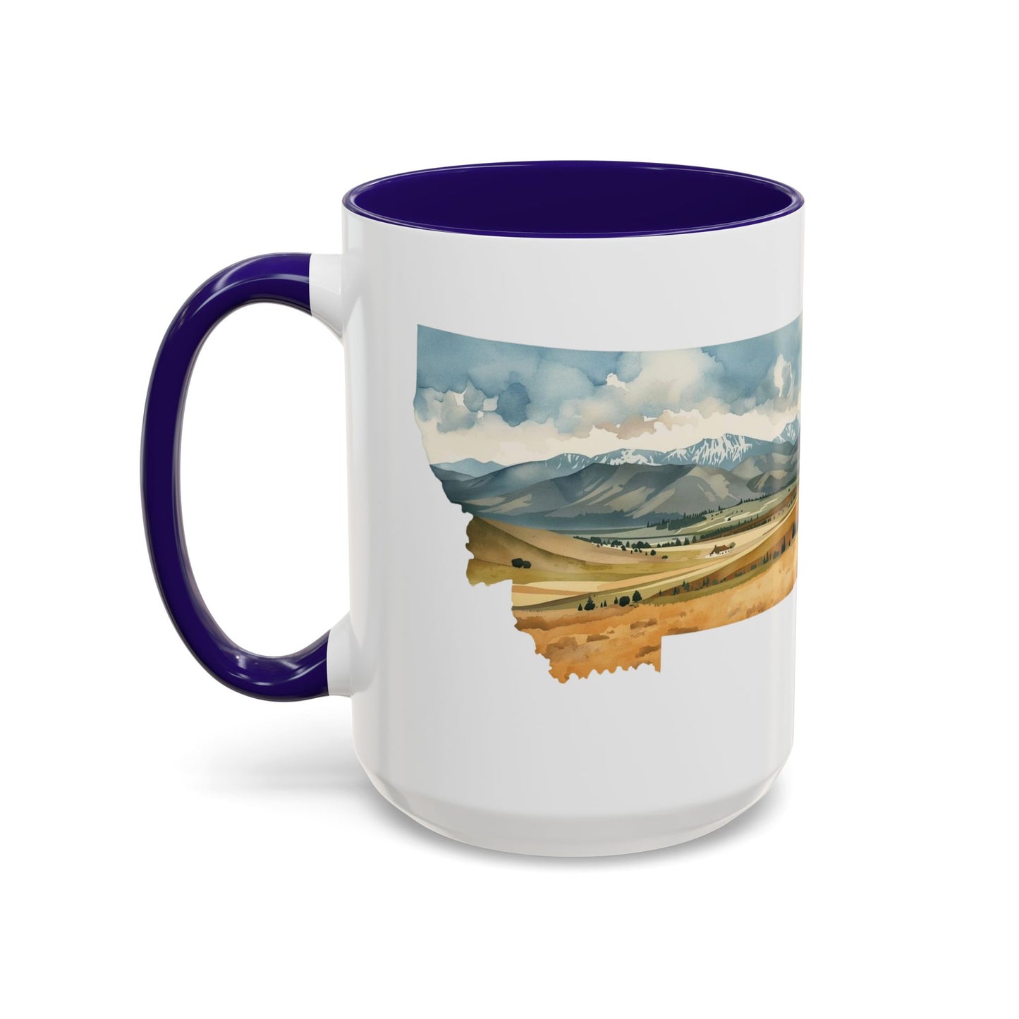 Montana Has My Heart Mug — Colorful Ceramic Coffee Cup (11oz, 15oz)