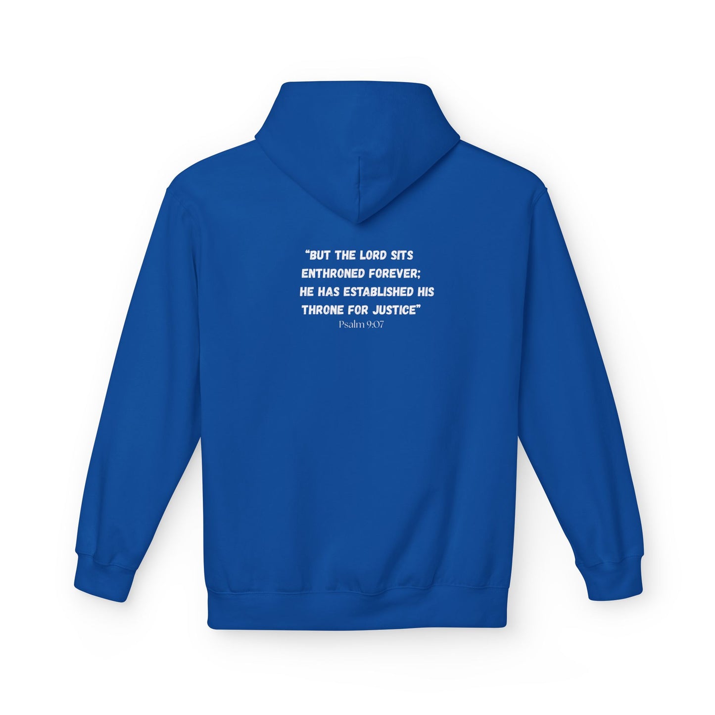 Alaska Area Code Hoodie - Fleece Hoodie Psalm 9:07