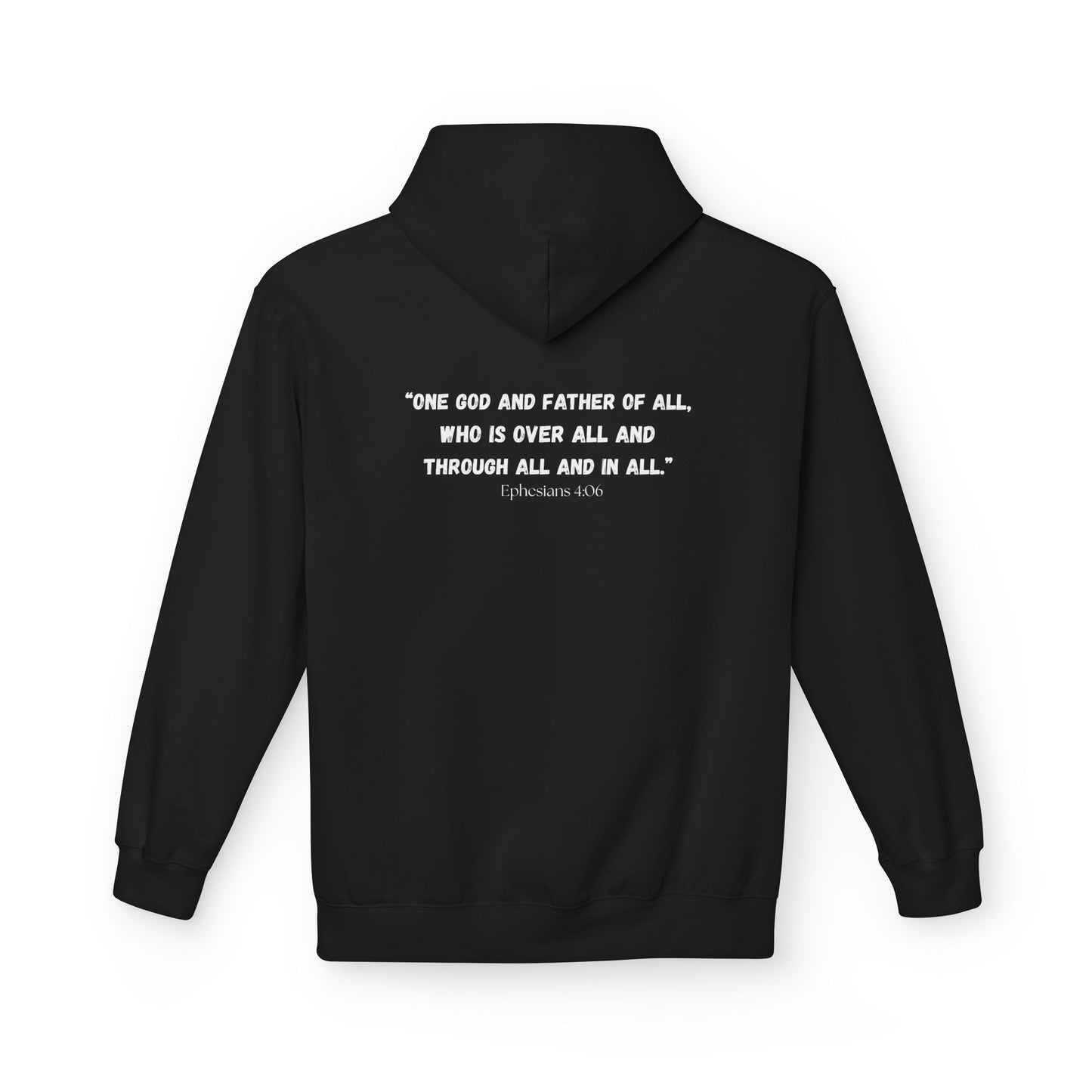 Montana Area Code Hoodie - Fleece Hoodie Ephesians 4:06