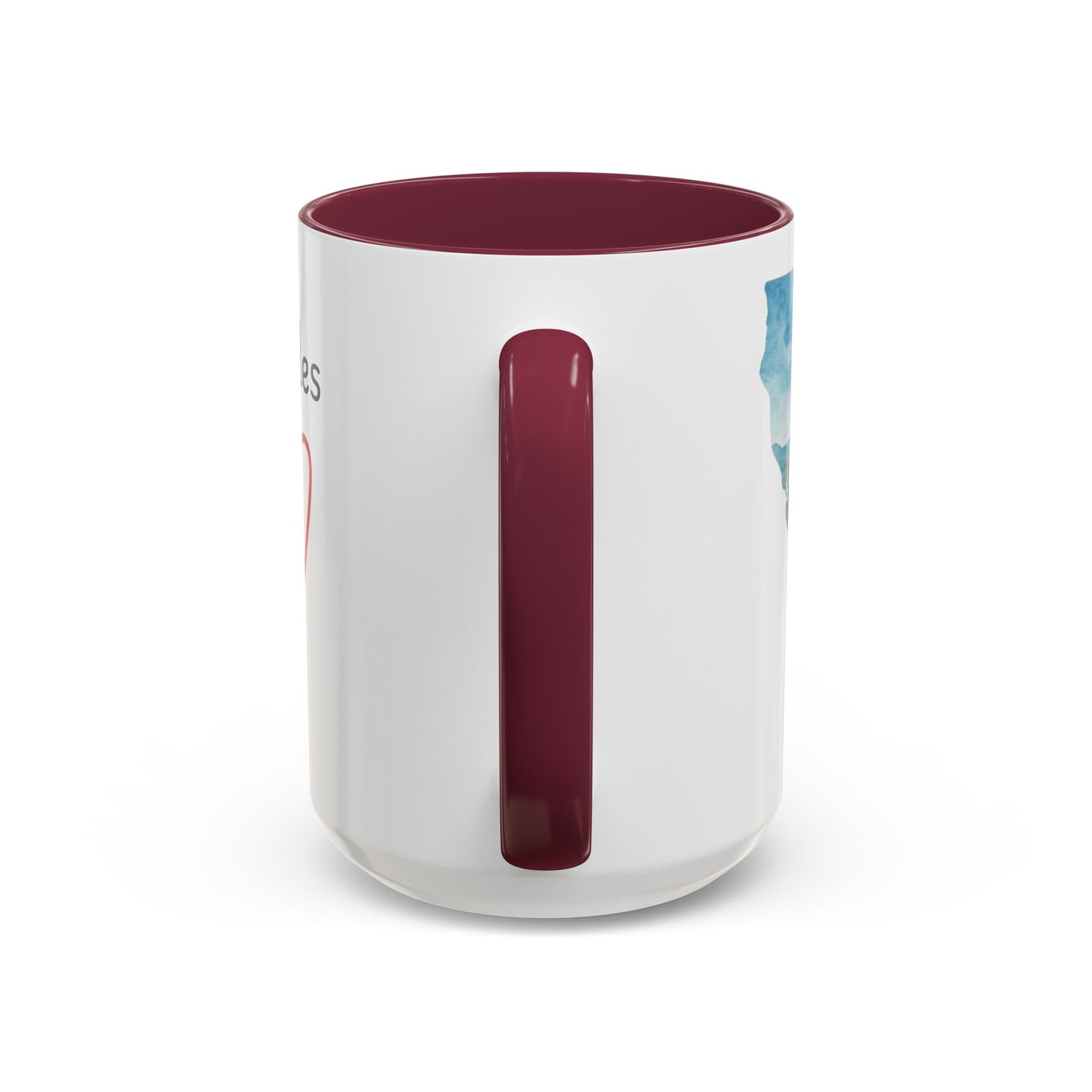 LA Has My Heart Mug — Colorful Ceramic Coffee Cup (11oz, 15oz)