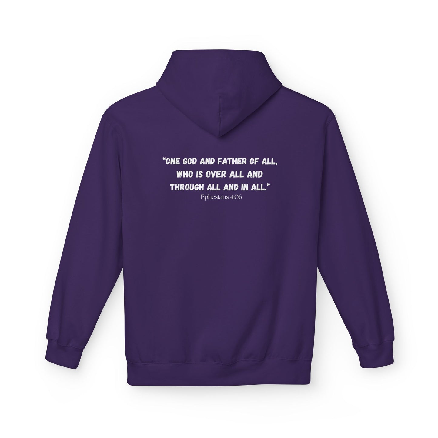Montana Area Code Hoodie - Fleece Hoodie Ephesians 4:06