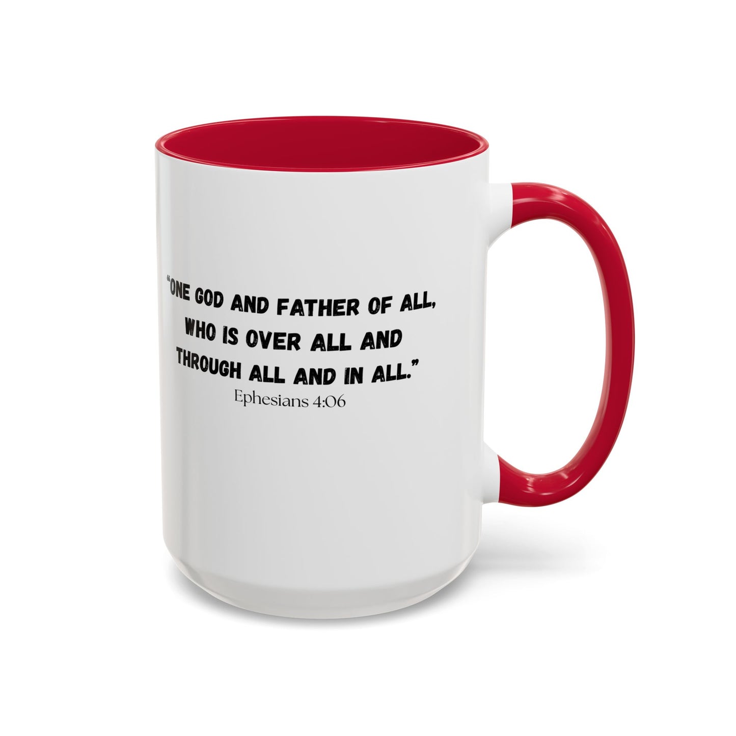 Colorful MT 406 Mug, Ephesians 4:06