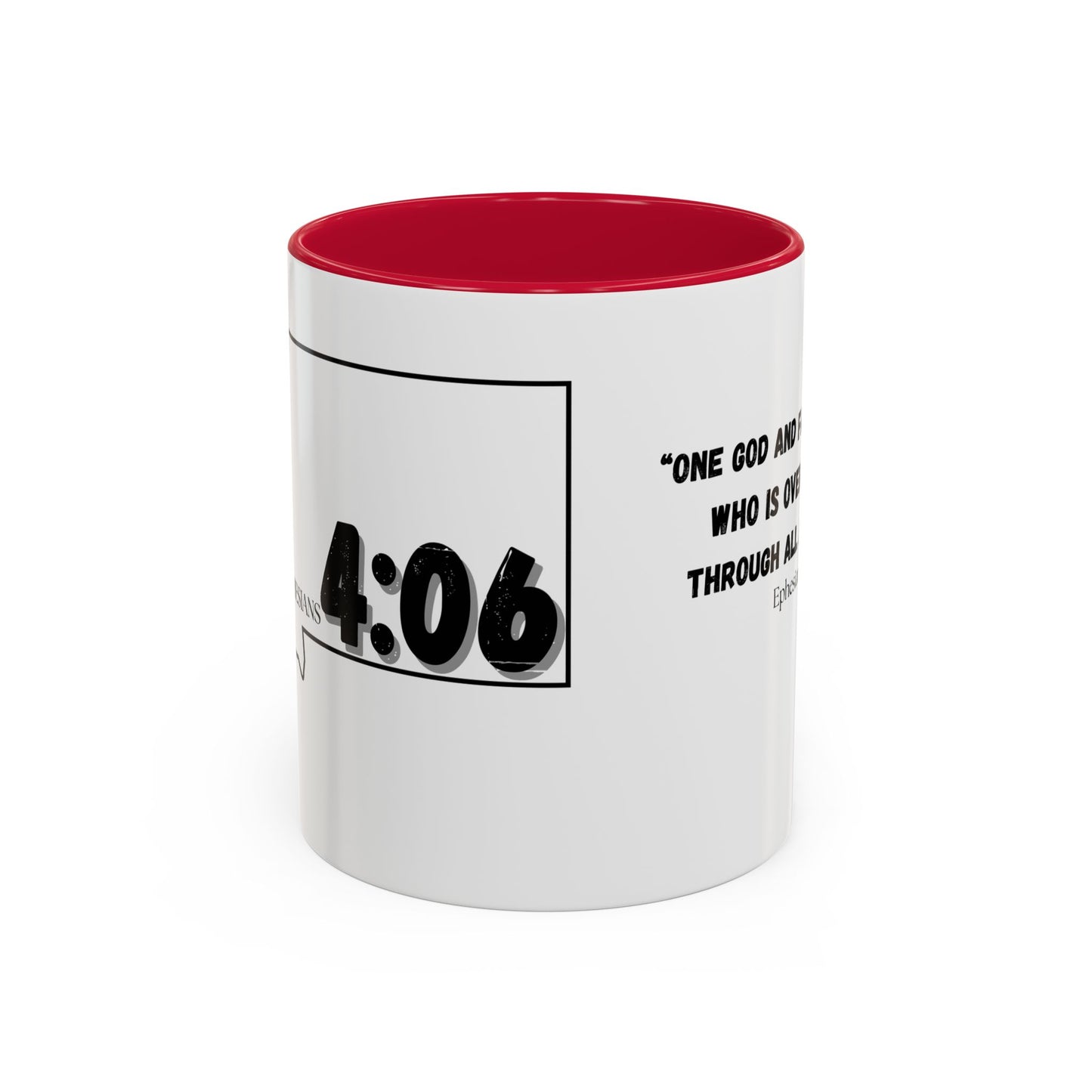 Colorful MT 406 Mug, Ephesians 4:06