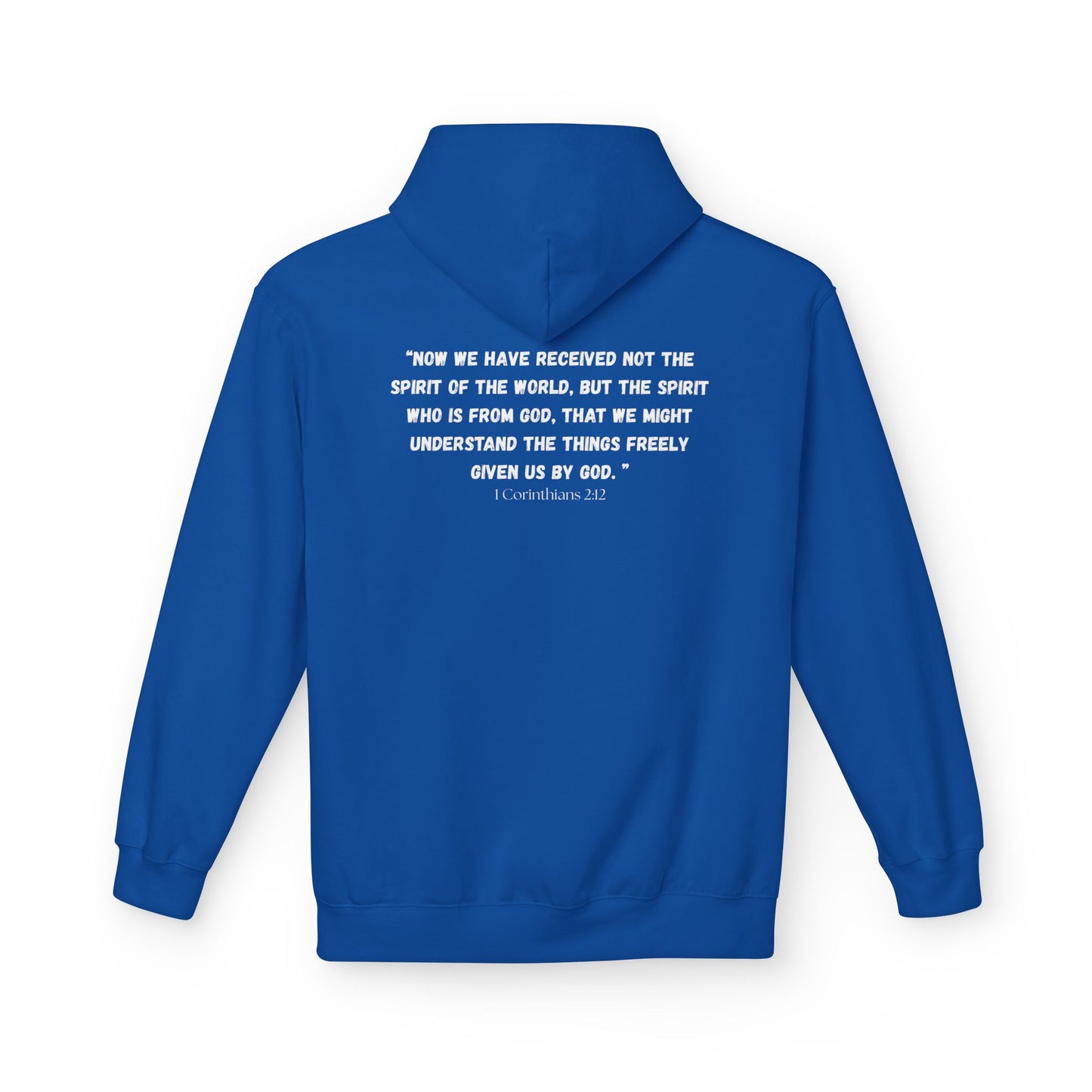 New York City Area Code Hoodie - Fleece Hoodie 1 Corinthians 2:12