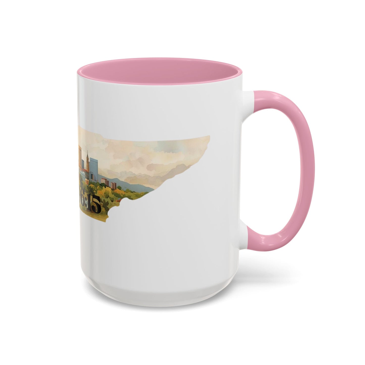 Nashville TN Area Code Mug, Matthew 6:15